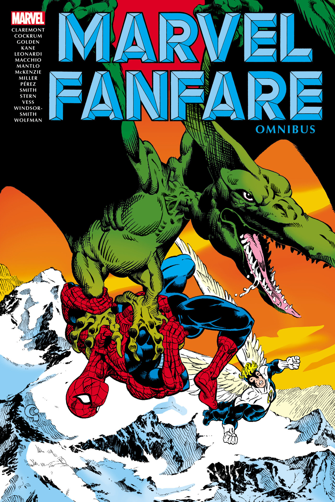 Marvel Fanfare Omnibus Hardcover Volume 01 Michael Golden Cover