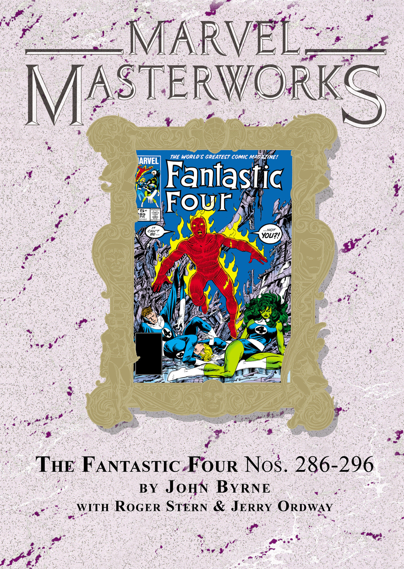 Marvel Masterworks The Fantastic Four Hardcover Volume 27 Volume 380 Direct Market Variant