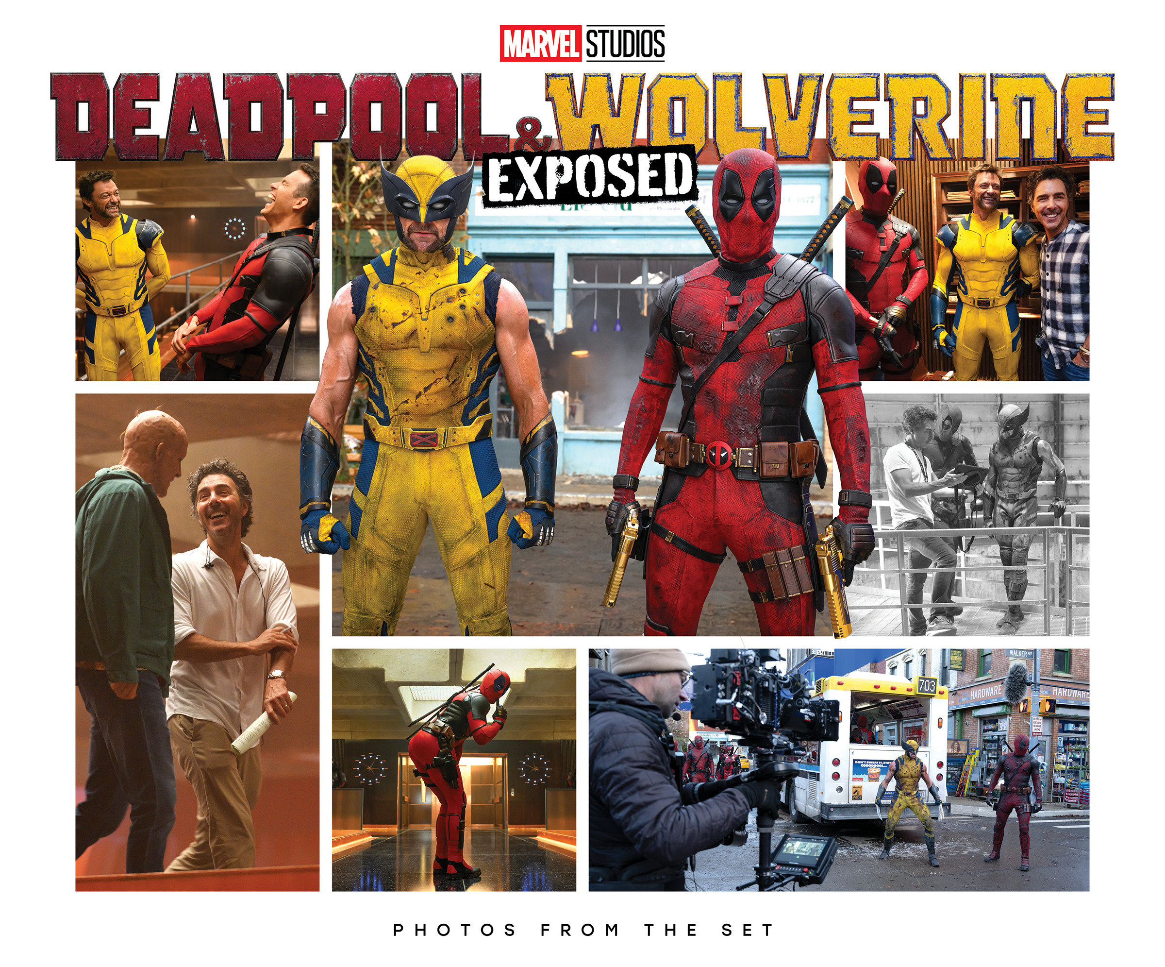 Deadpool & Wolverine Exposed Photos From The Set Hardcover