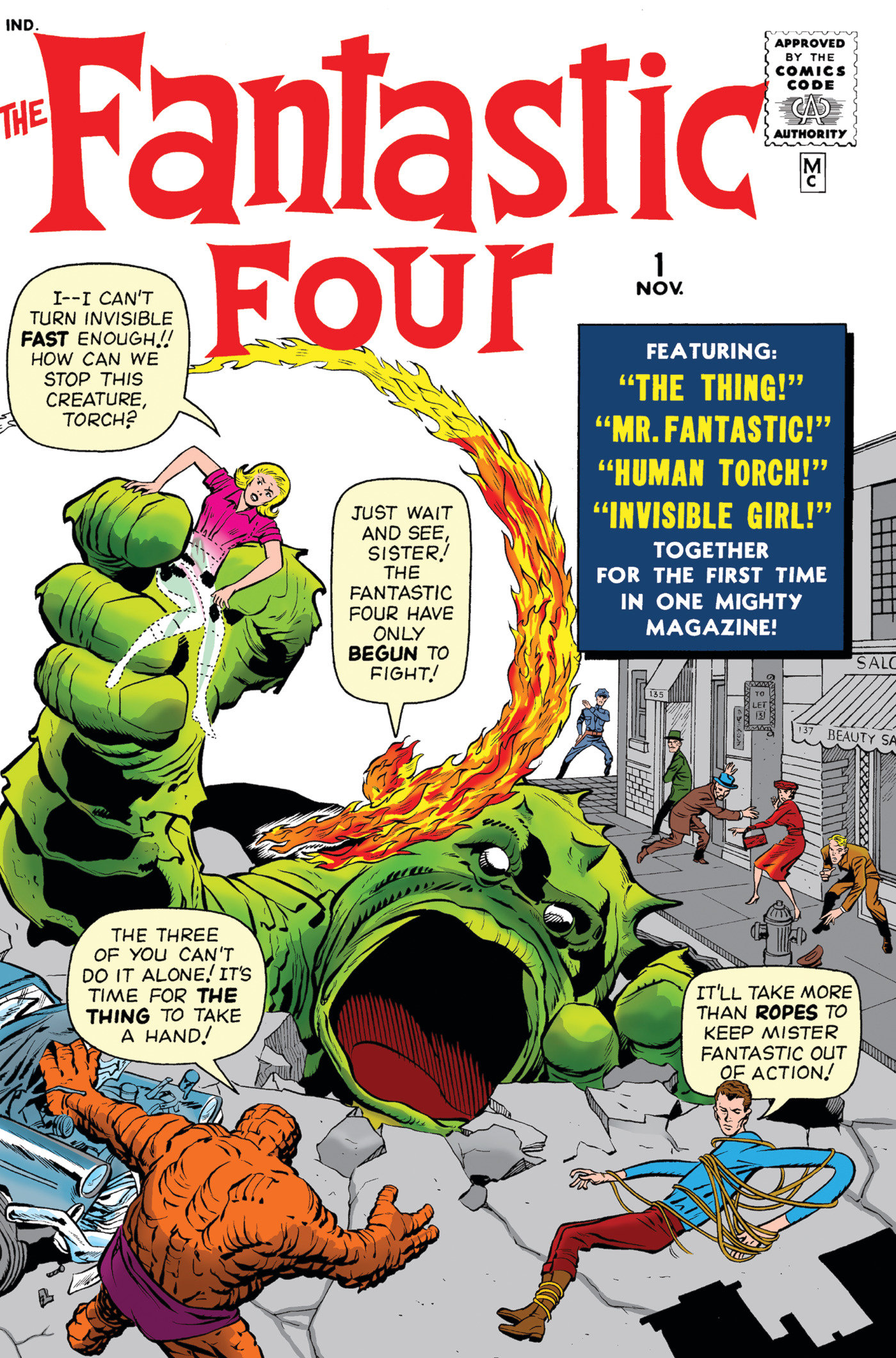 The Fantastic Four Omnibus Volume. 1 Jack Kirby Cover [New Printing 3, Direct Market Only]