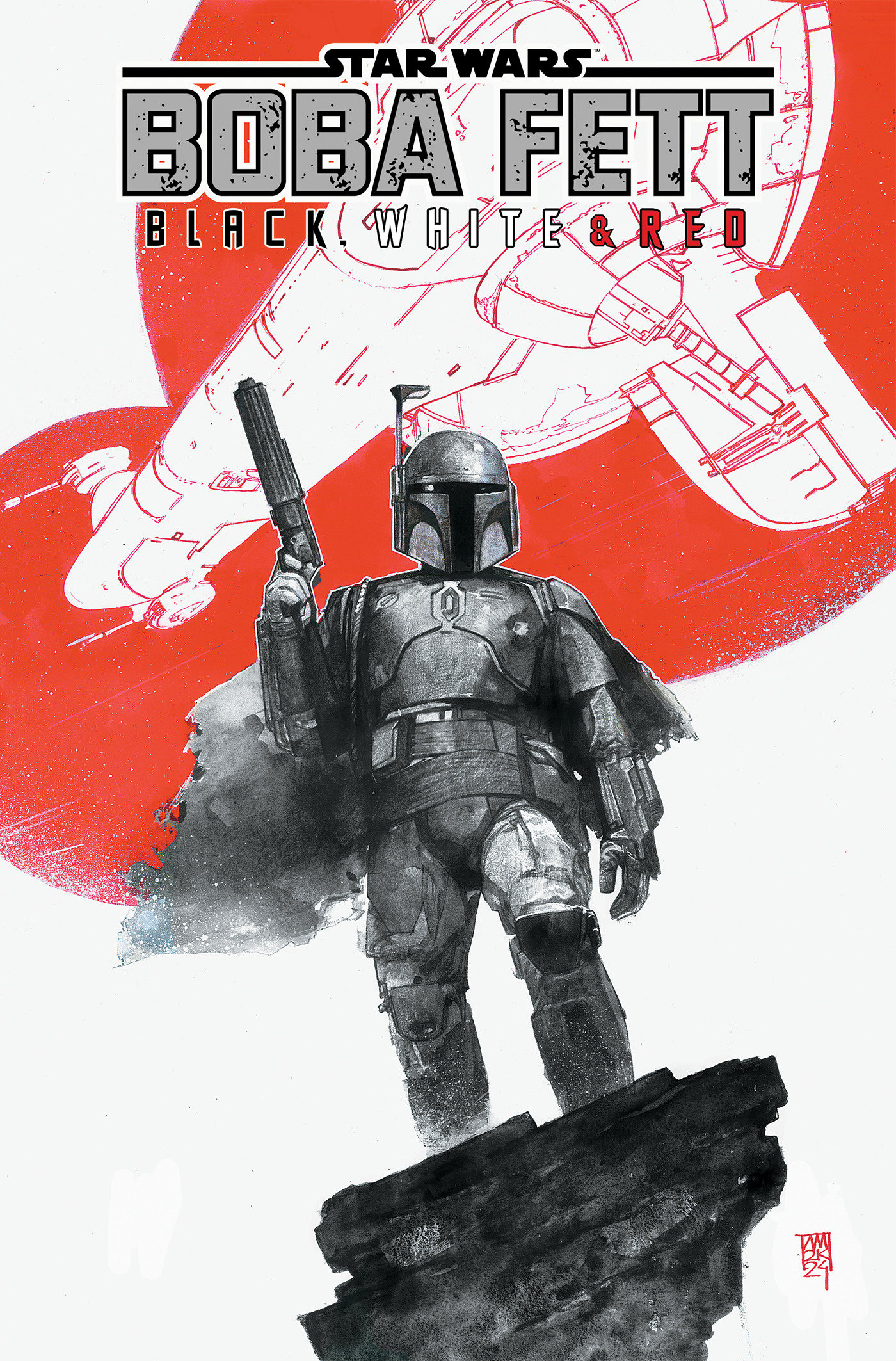 Star Wars: Boba Fett   Black, White & Red Treasury Edition