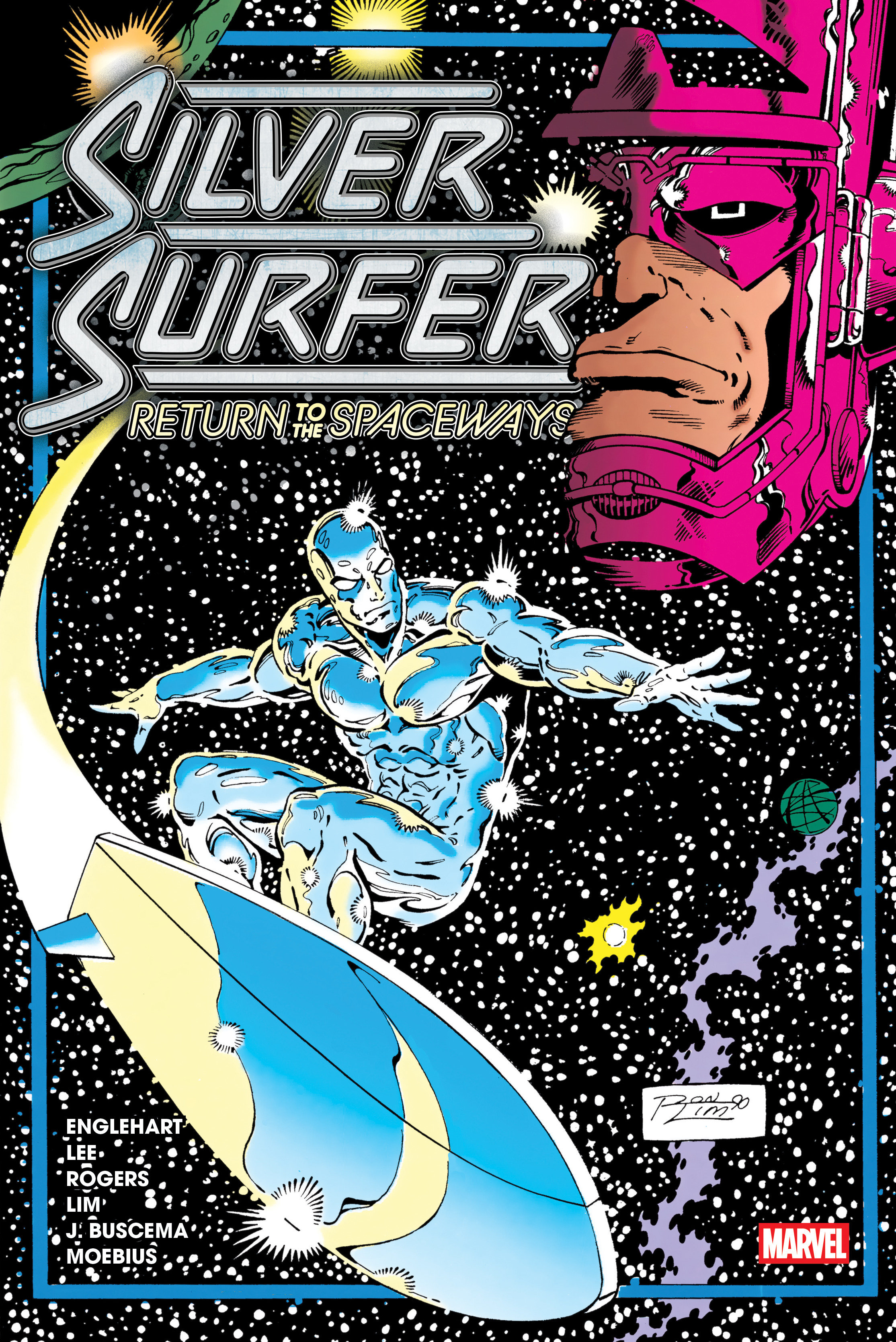 Silver Surfer Return To The Spaceways Omnibus Hardcover Lim Cover