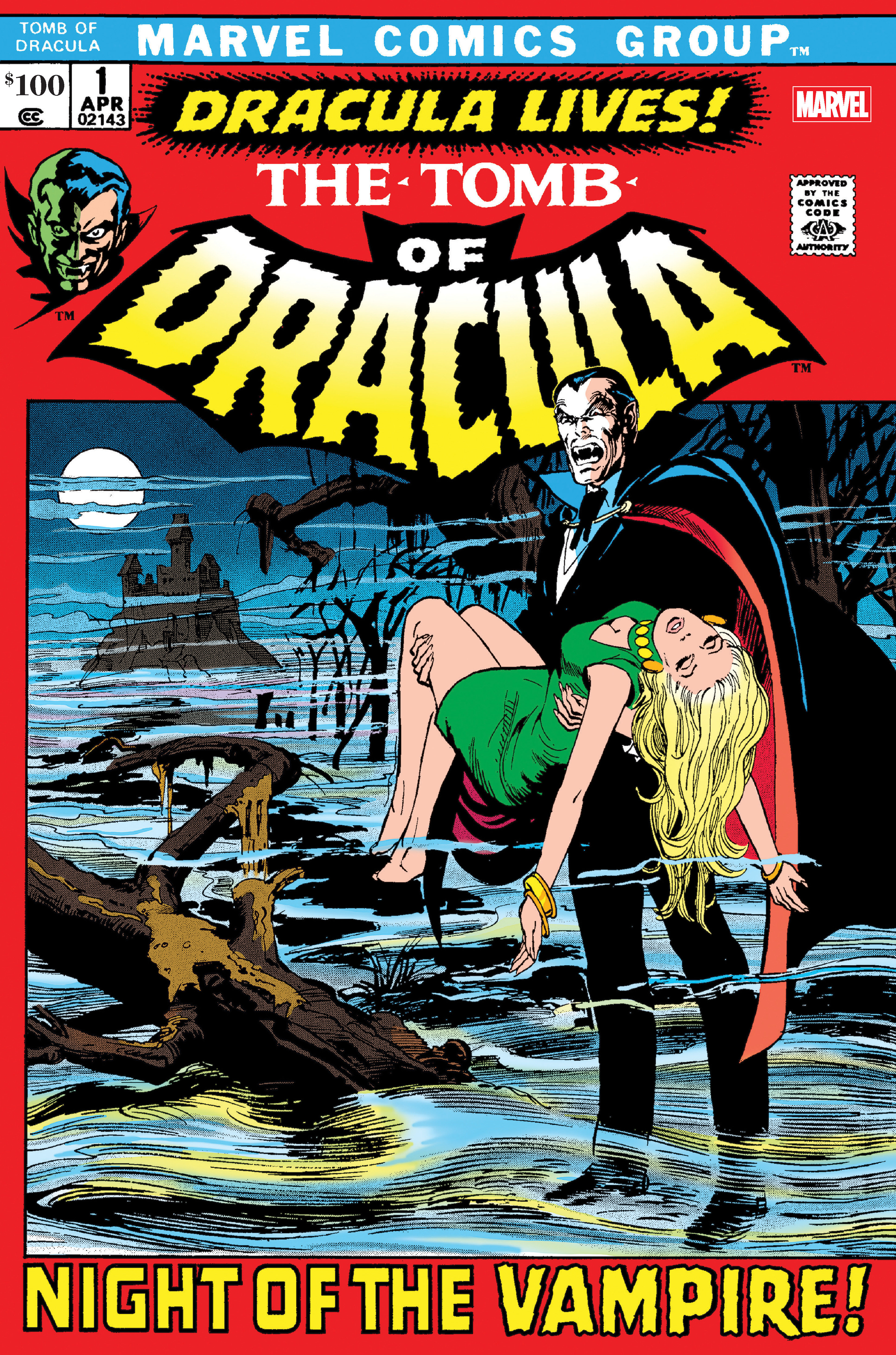 Tomb Of Dracula Omnibus Vol. 1 Neal Adams Cover [New Printing 2]