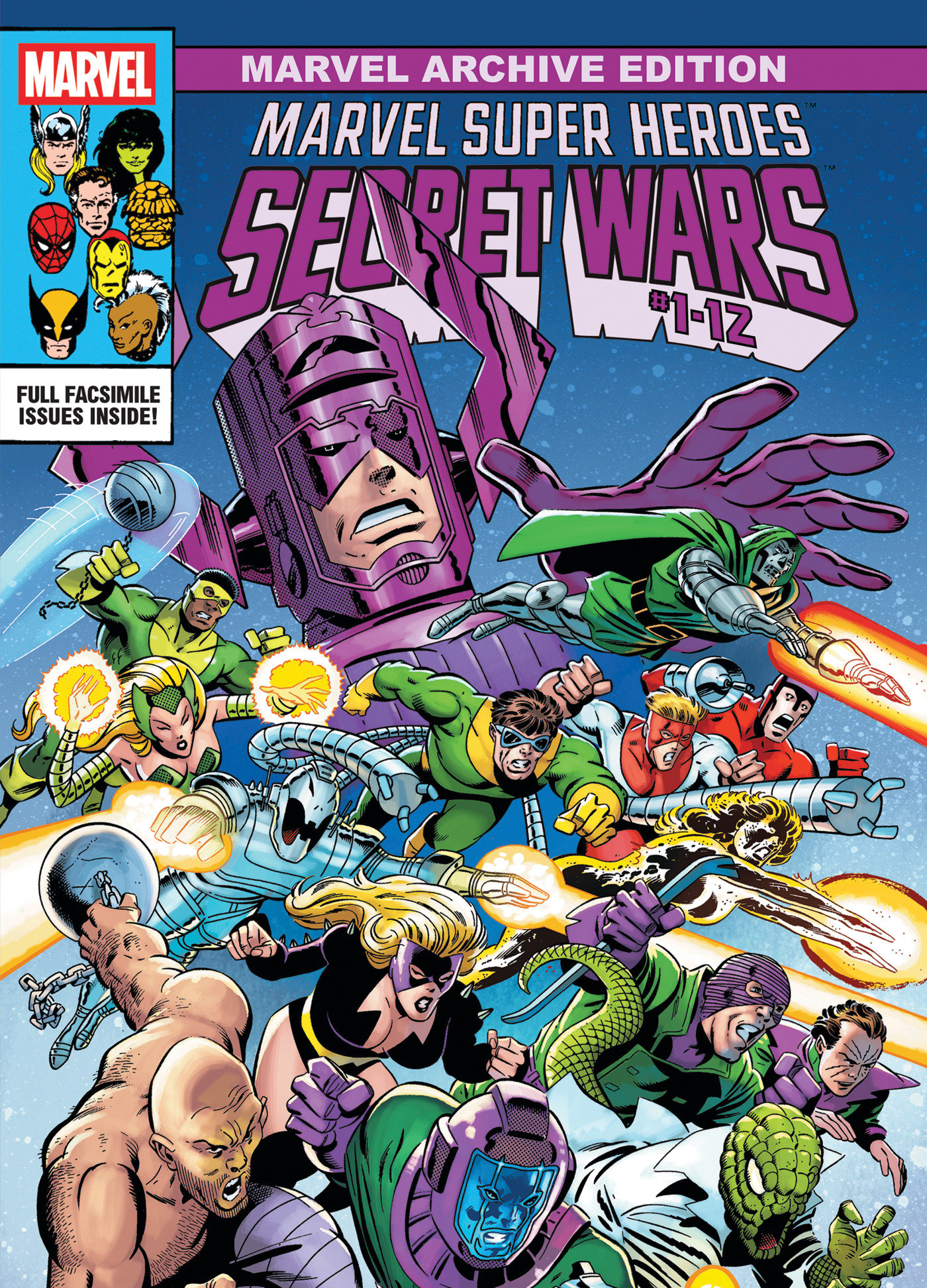 Marvel Archive Edition: Marvel Super Heroes Secret Wars Gallery Edition Mike Zeck Hidden Gem Cover [DM Only]