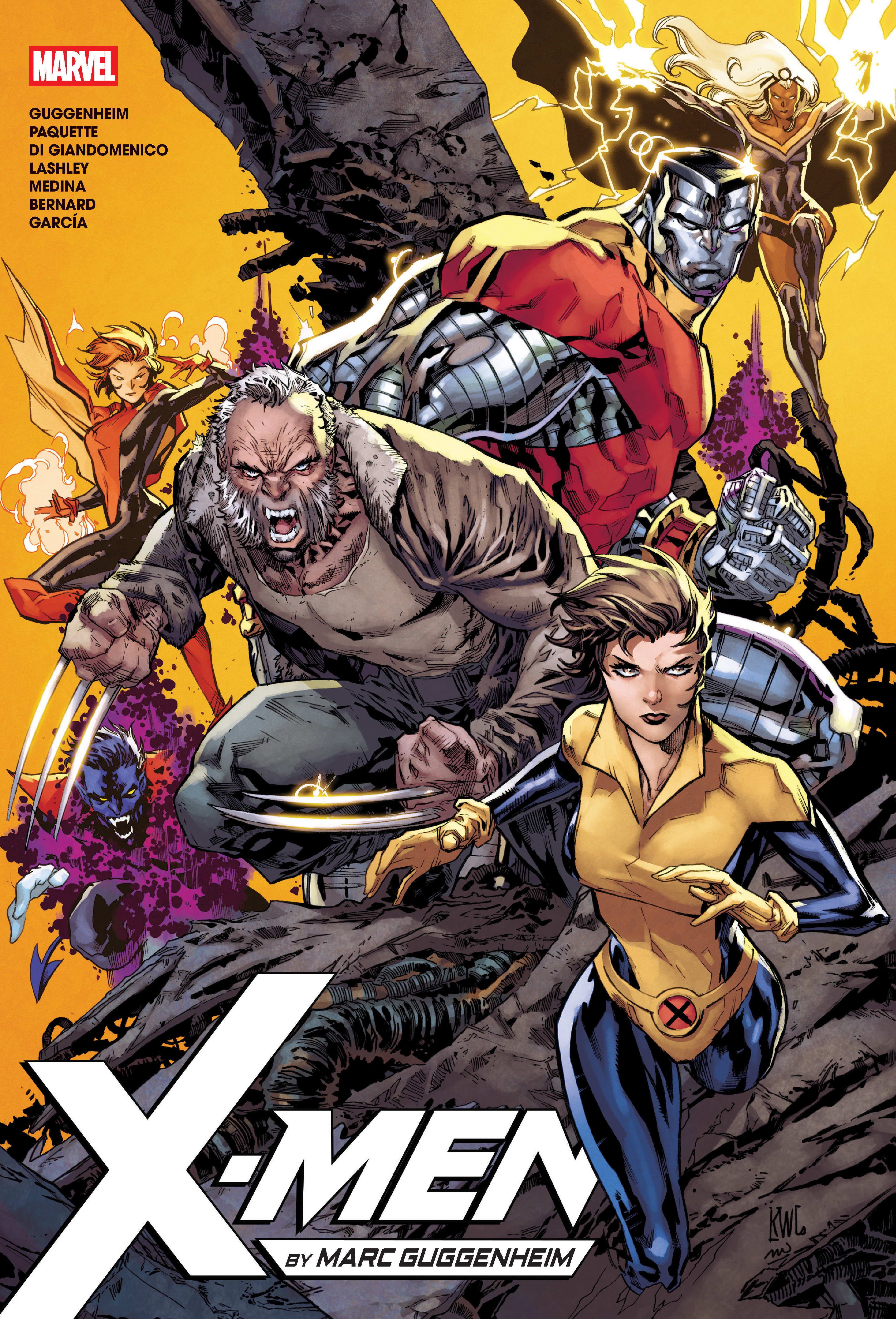 Weekly Pull list - X-Men By Marc Guggenheim Omnibus Ken Lashley Cover