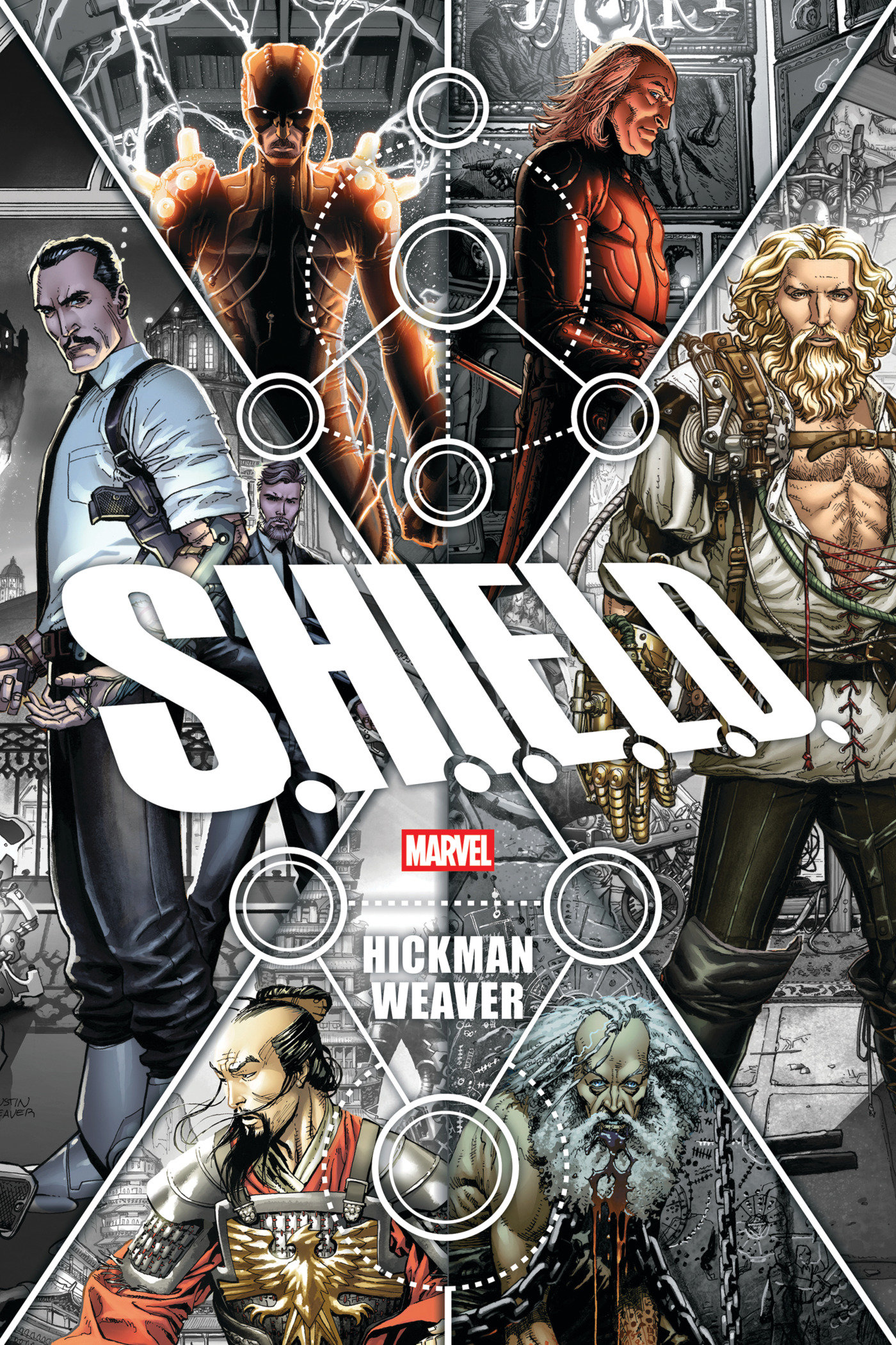 Weekly Pull list - S.H.I.E.L.D. By Hickman & Weaver Omnibus Dustin Weaver Cover [DM Only]