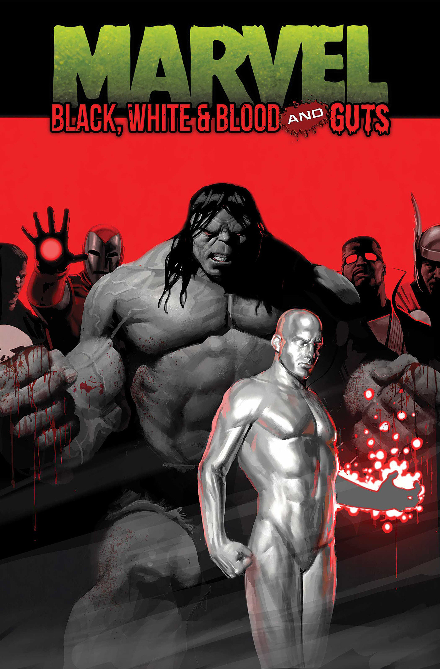 Marvel: Black, White & Blood And Guts