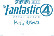 * MARVEL STUDİOS THE FANTASTİC FOUR FİRST STEPS  FAMİLY PORTRAİTS PHOTOS FROM THE SET PRE ORDER/ÖN SİPARİŞ [NOV25] | MARVEL | NOV25251295 | 