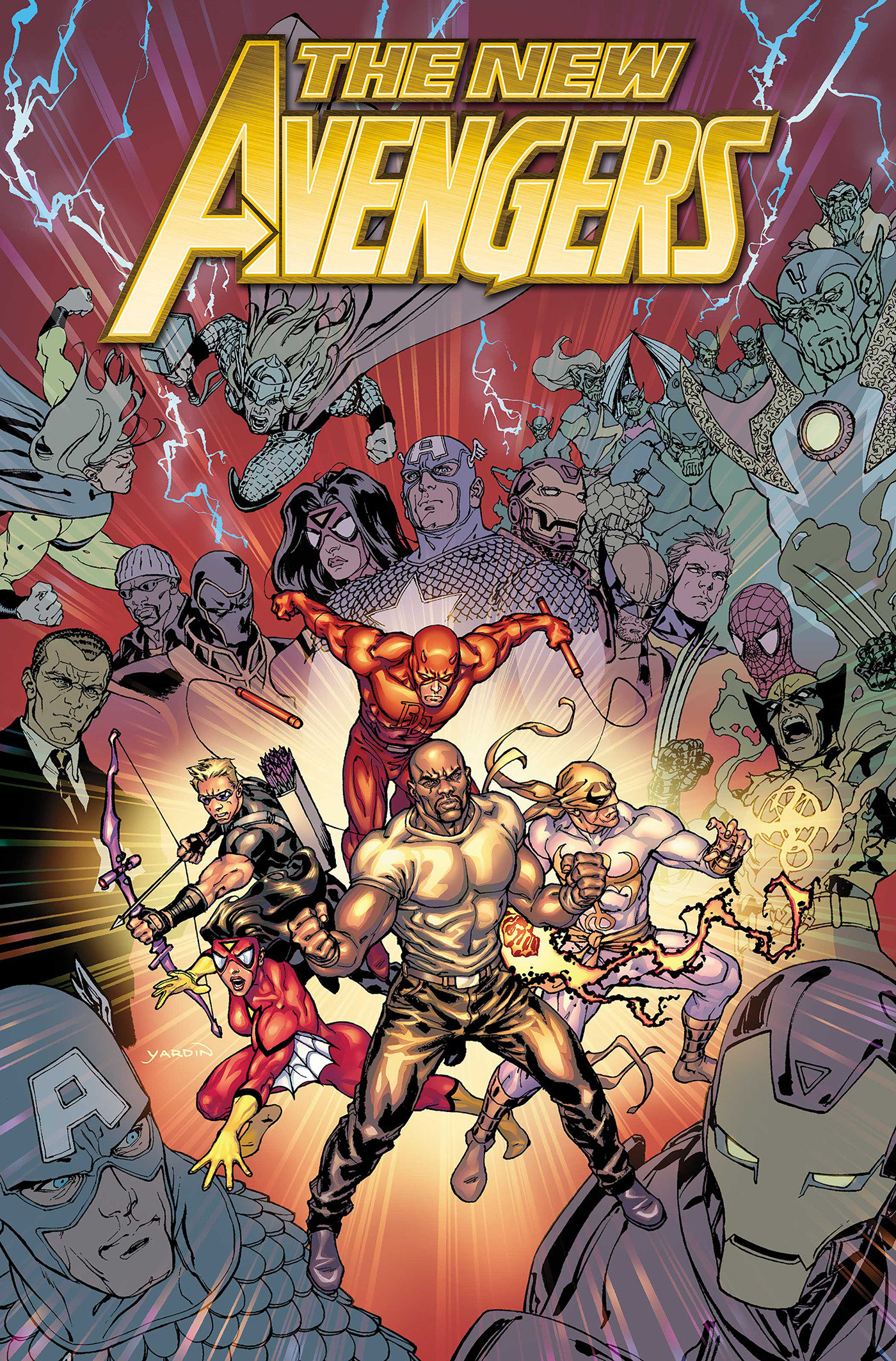 New Avengers Omnibus Volume. 3 David Yardin Cover [Direct Market Only]