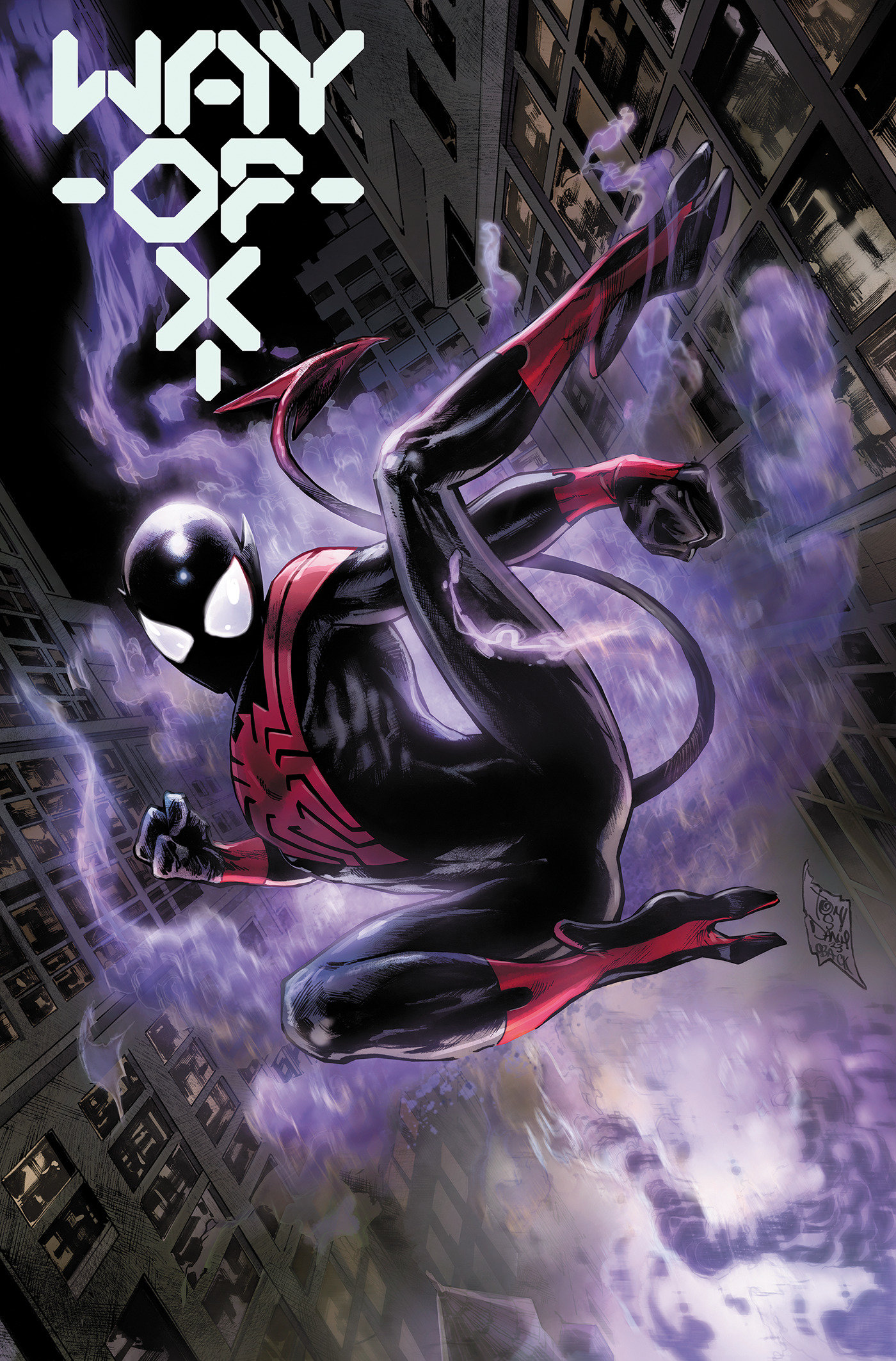 Way Of X Omnibus Tony Daniel Cover [Direct Market Only]