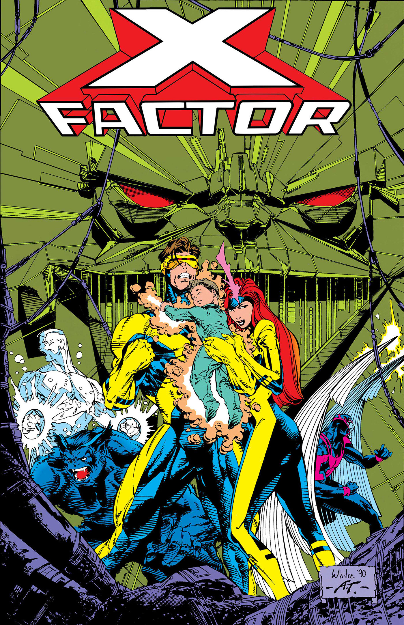 X Factor: The Original X-Men Omnibus Volume. 3 Whilce Portacio Cover