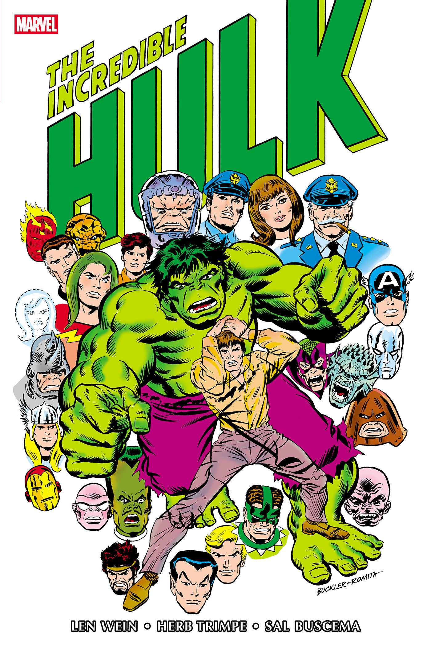 The Incredible Hulk Omnibus Volume. 4 Rich Buckler Cover