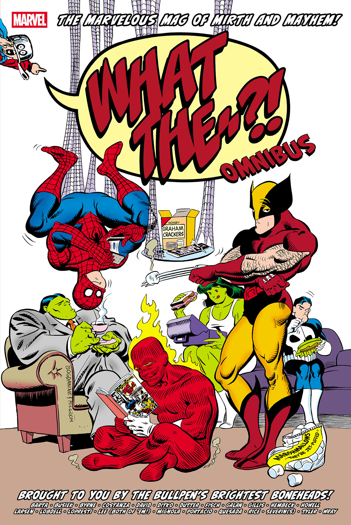 What The  ?! Omnibus Jon Bogdanove Cover