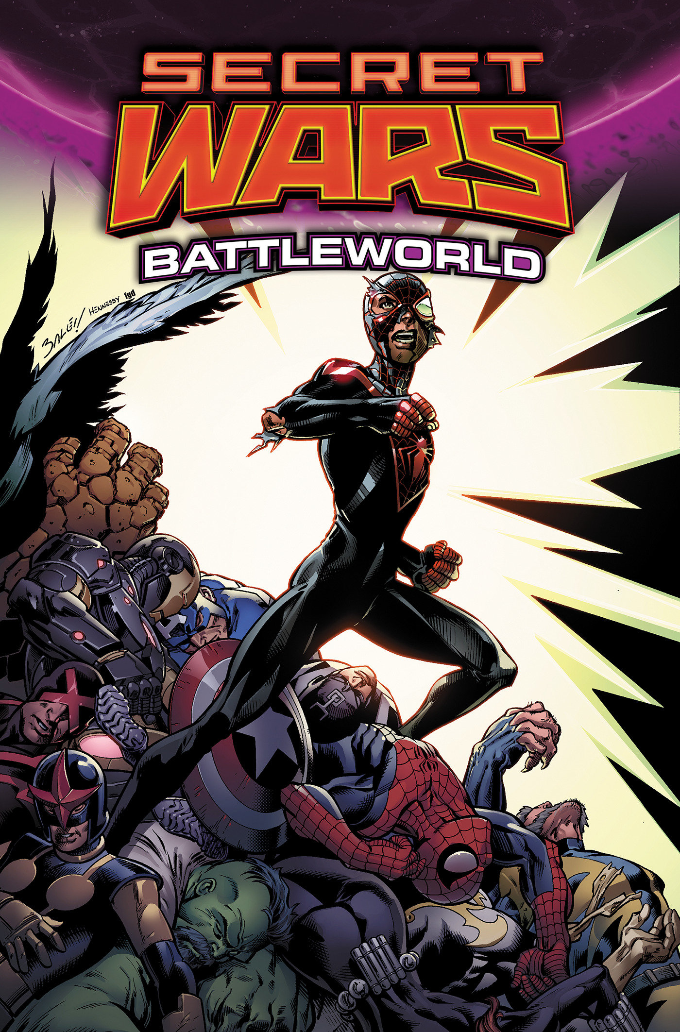 Secret Wars: Battleworld Omnibus Volume. 4 Mark Bagley Cover