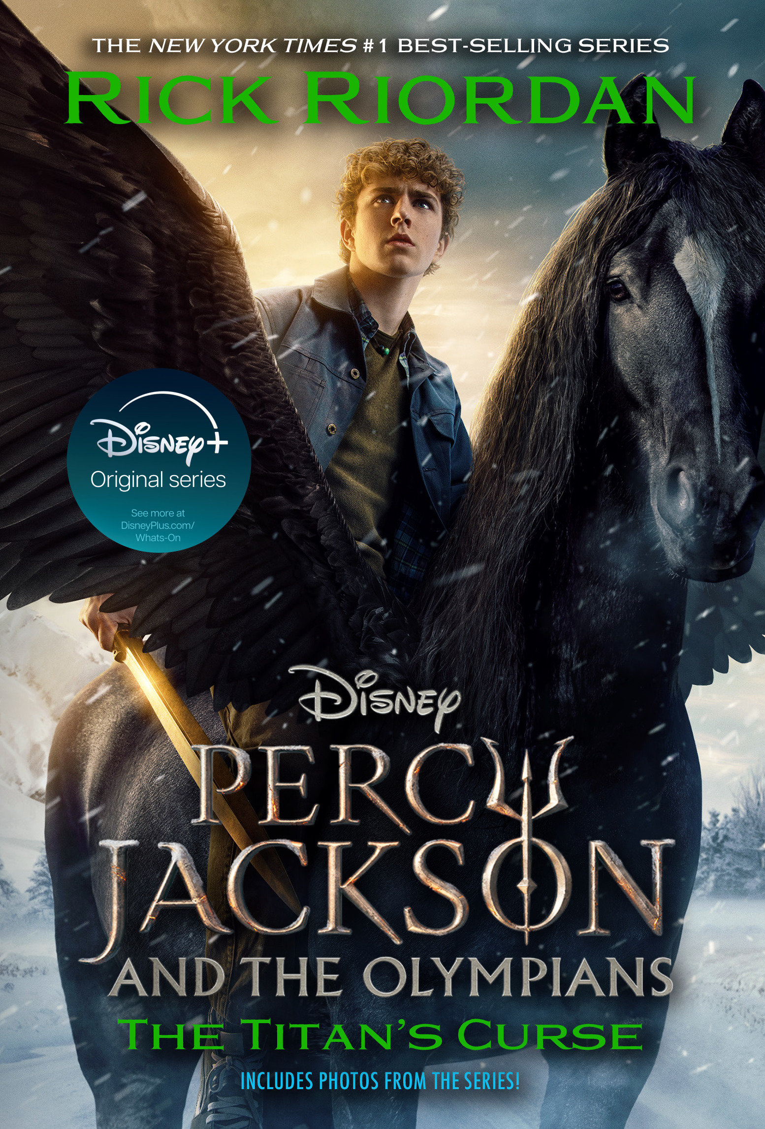 Percy Jackson And The Olympians, Book Three: The Titan's Curse Disney+ Tie In Edition