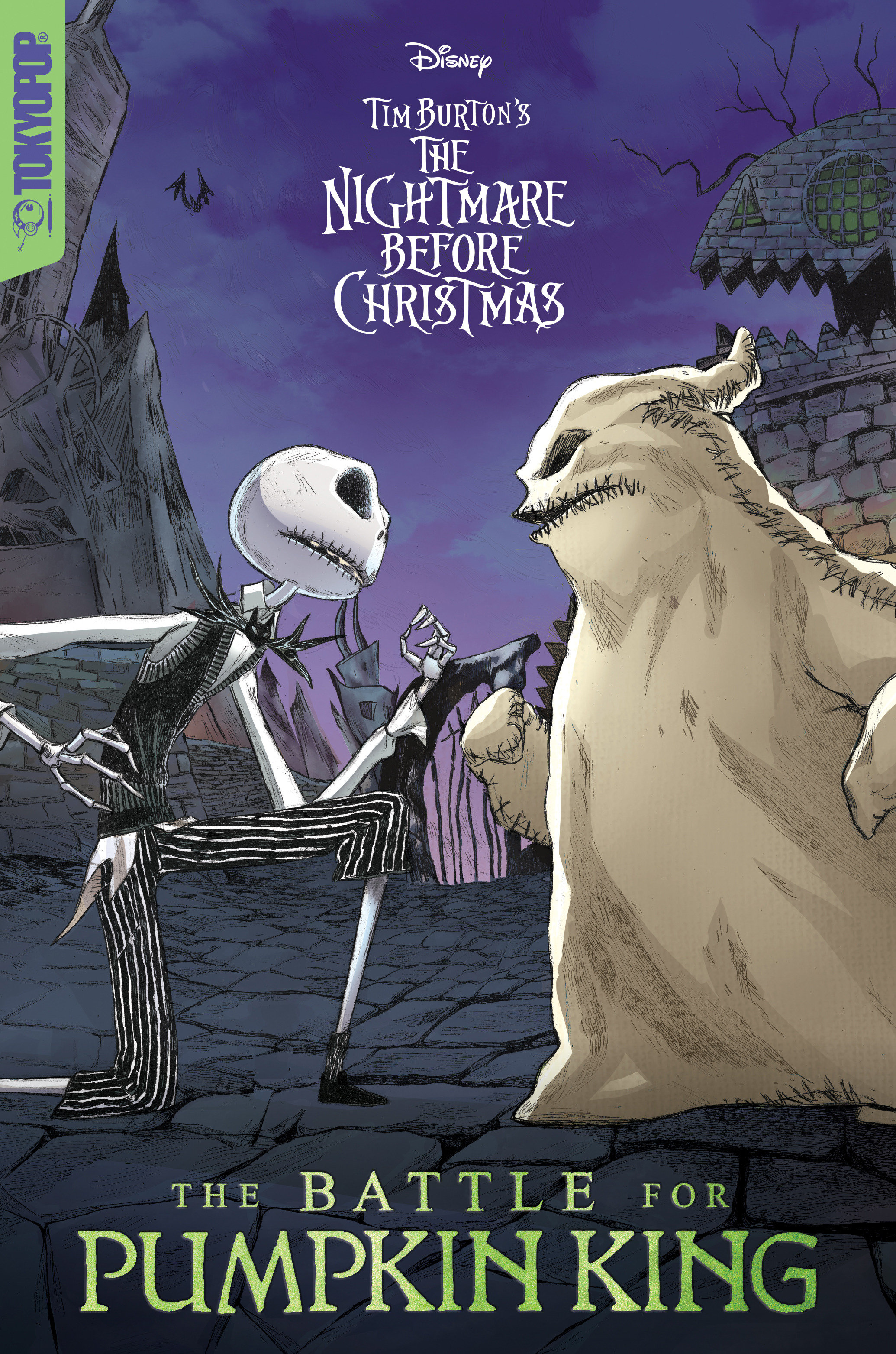 Disney Manga: Tim Burton's The Nightmare Before Christmas   The Battle For Pumpkin King