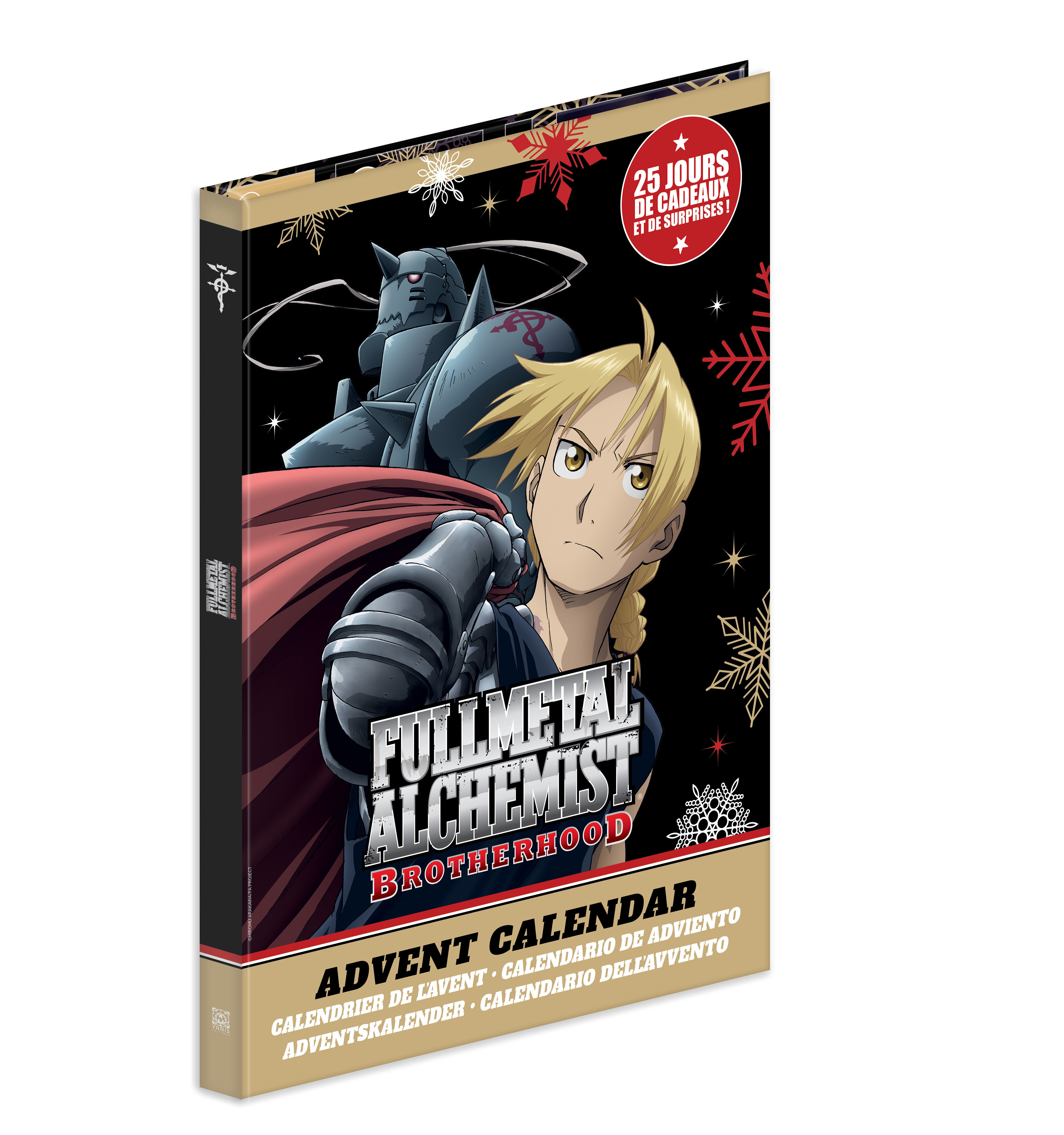 Fullmetal Alchemist Brotherhood: The Official Advent Calendar: 25 Days Of Surprises