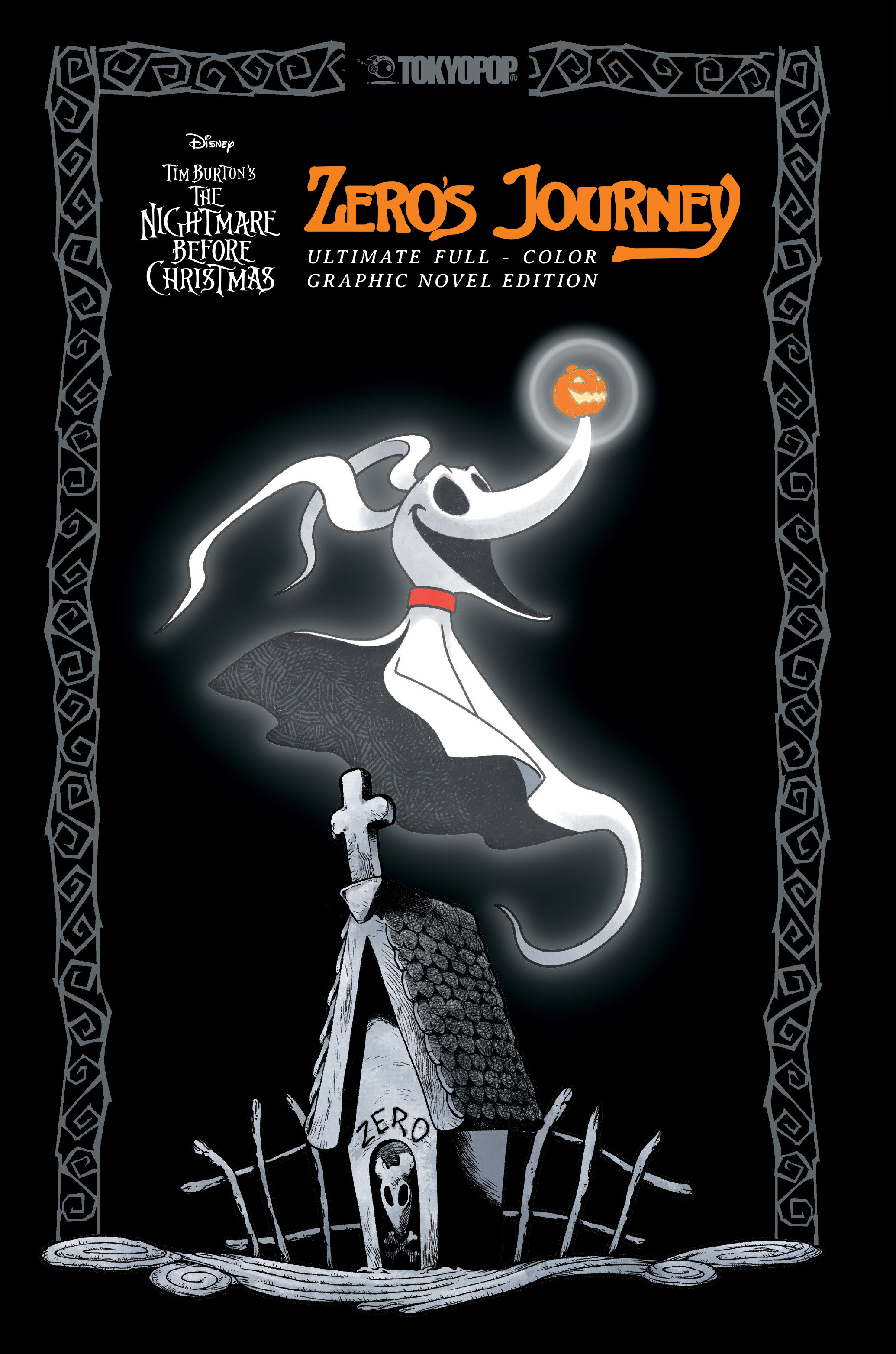 Disney Manga: Tim Burton's The Nightmare Before Christmas   Zero's Journey (Ultimate Full Color Graphic Novel Edition With Sprayed Edges)