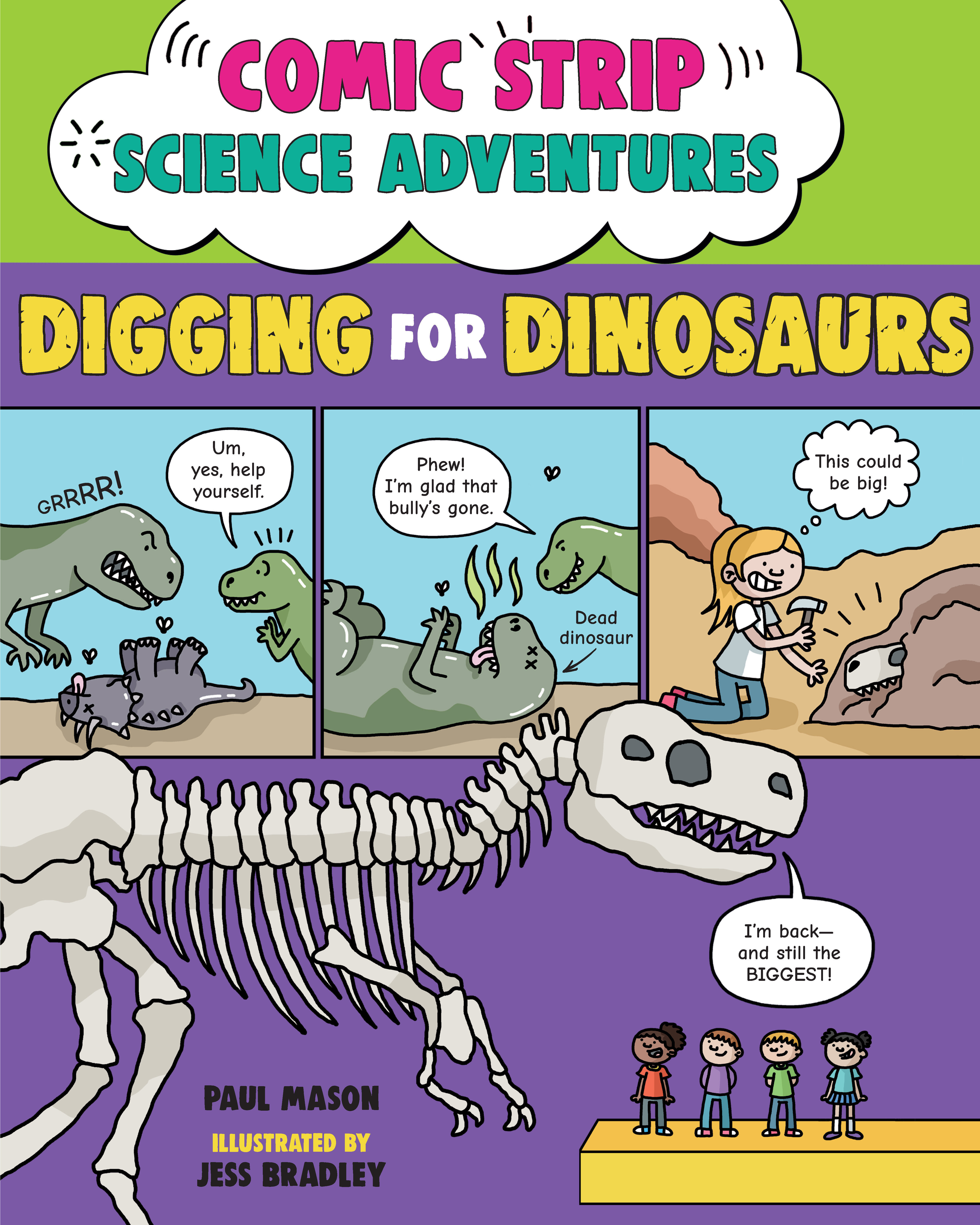 Comic Strip Science Adventures: Digging For Dinosaurs