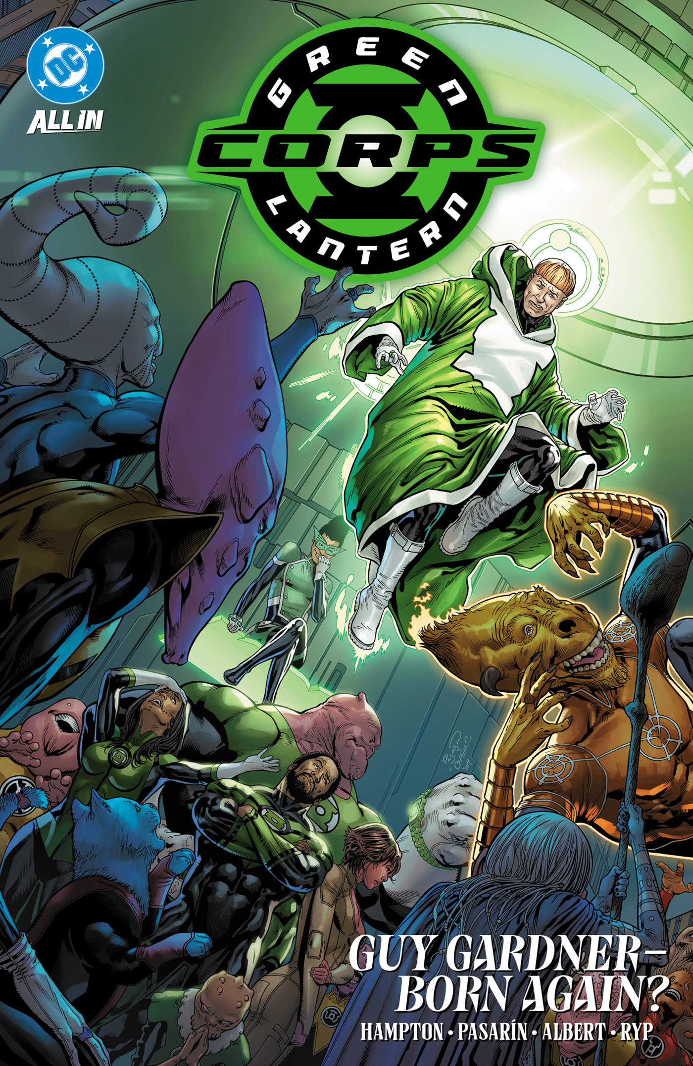 Green Lantern Corps Volume. 3: Guy Gardner   Born Again?