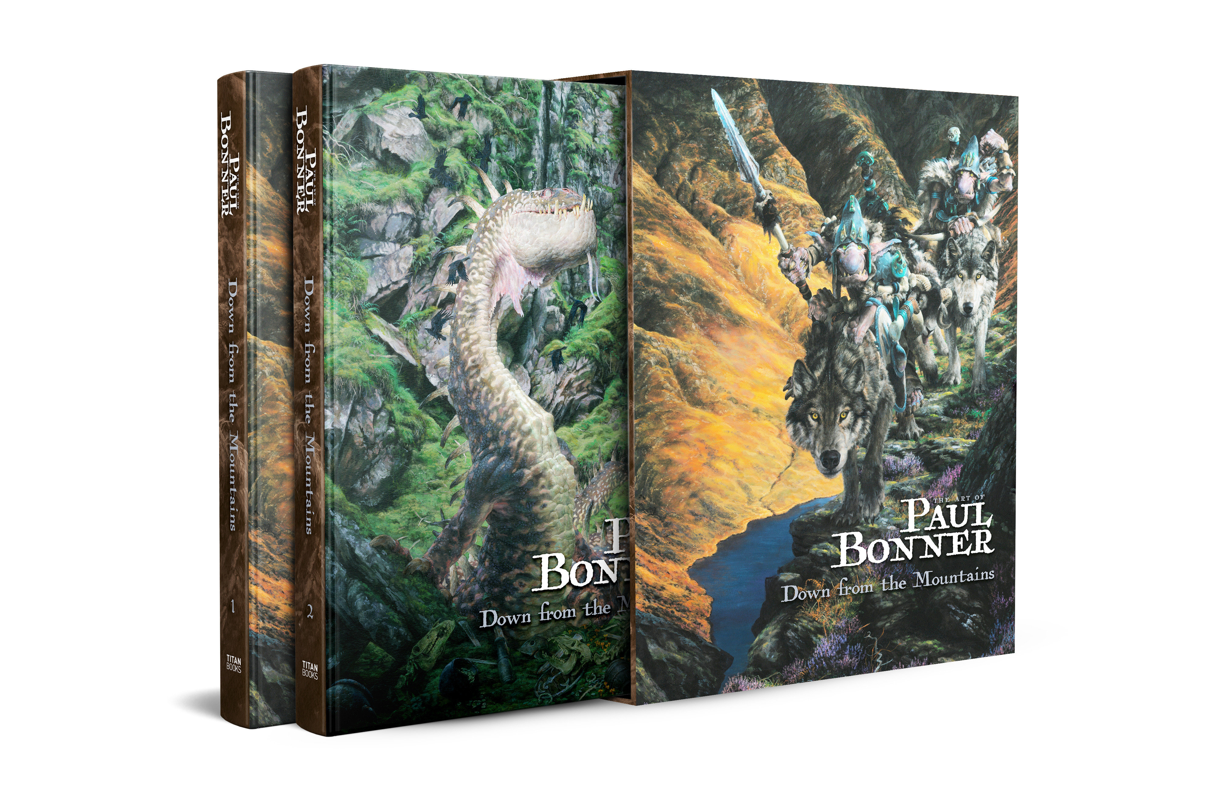 The Art Of Paul Bonner: Down From The Mountains