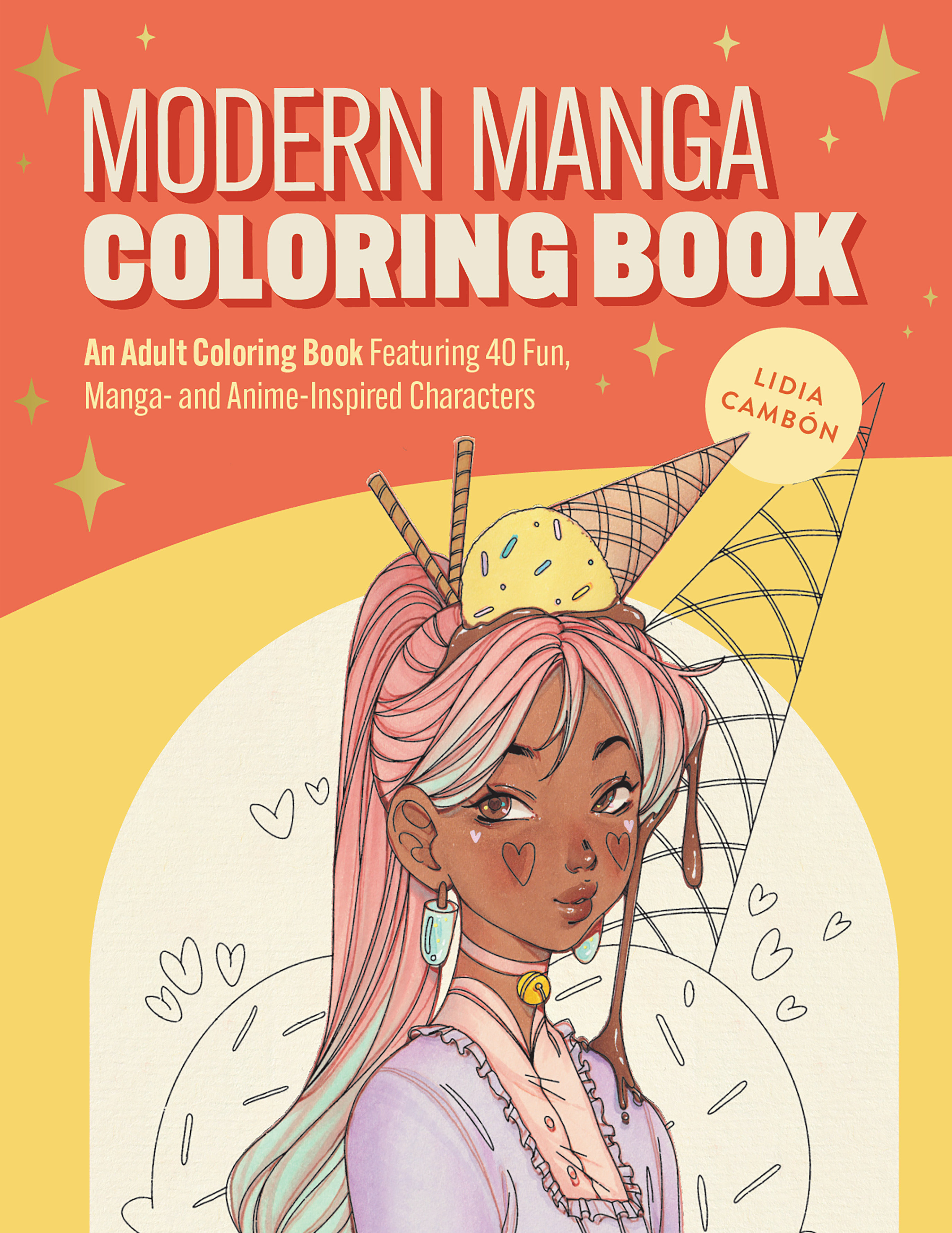 The Modern Manga Coloring Book