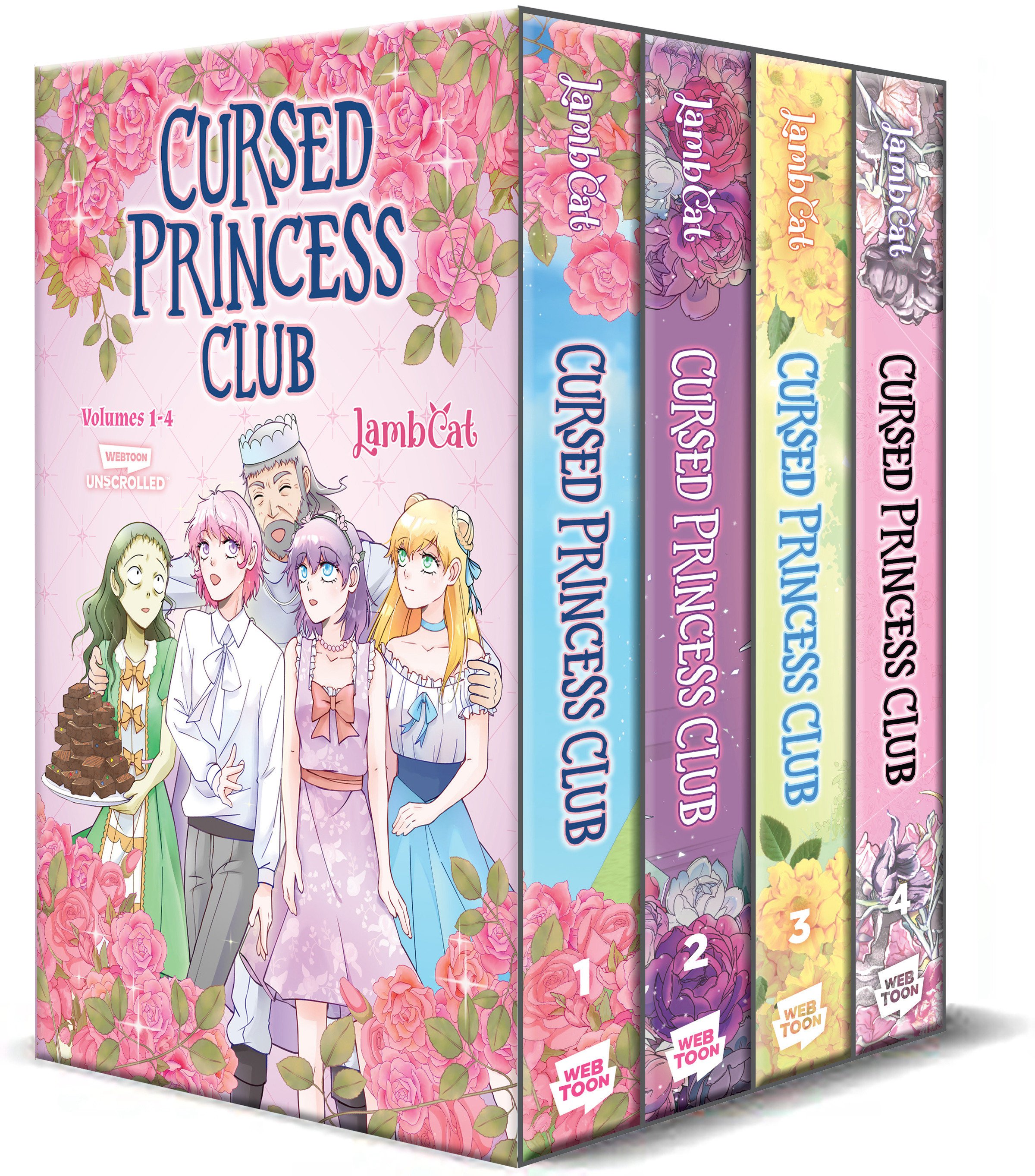Weekly Pull list - Cursed Princess Club Box Set (Volumes 1-4)