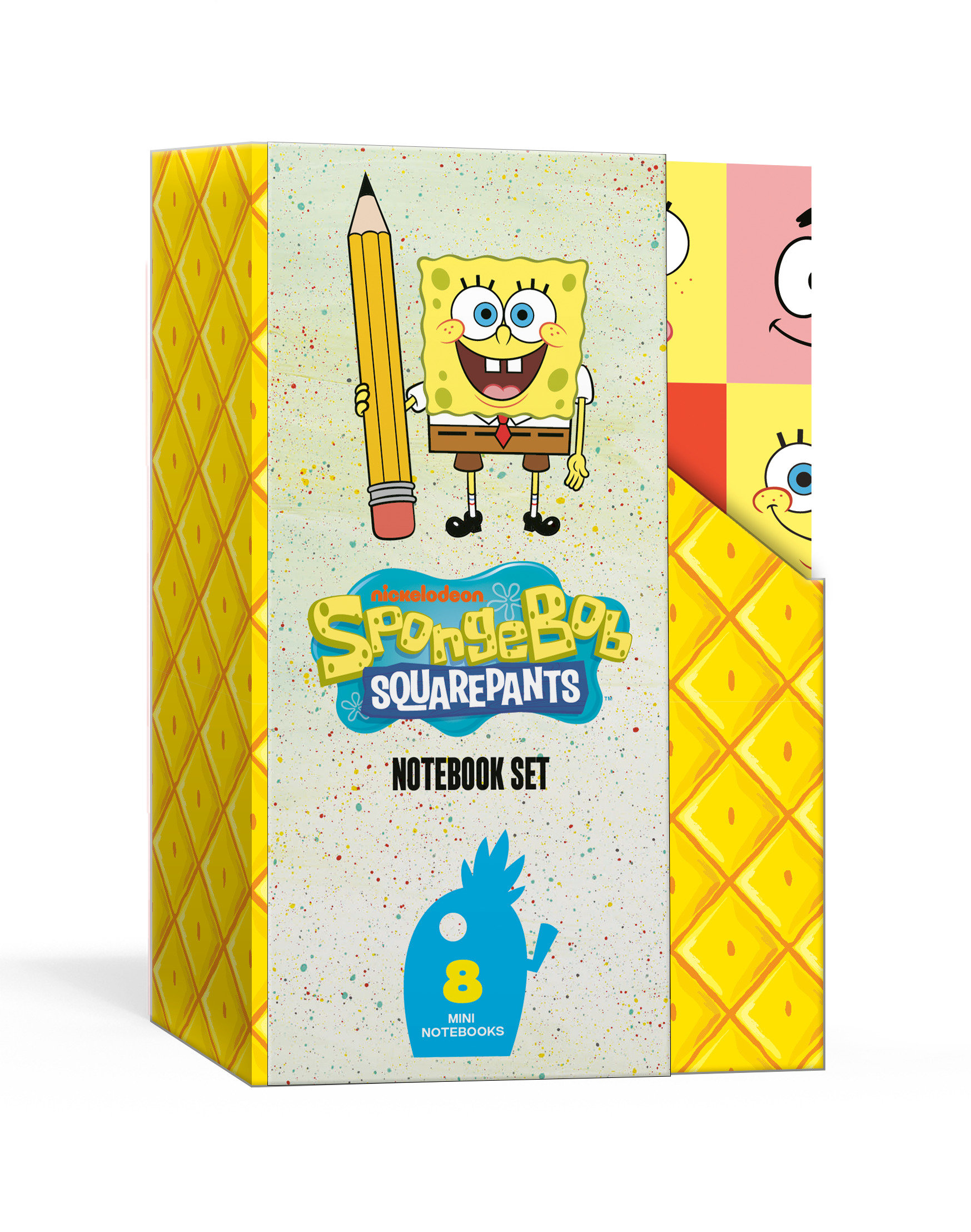 The Official Sponge Bob Square Pants Keepsake Notebook Set