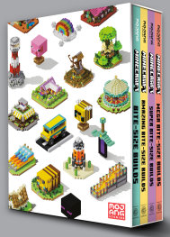  SEP250557 | MİNECRAFT BİTE SİZE BUİLDS COLLECTİON 4BOOK BOXED SET PRE ORDER/ÖN SİPARİŞ [SEP25] | PRH  