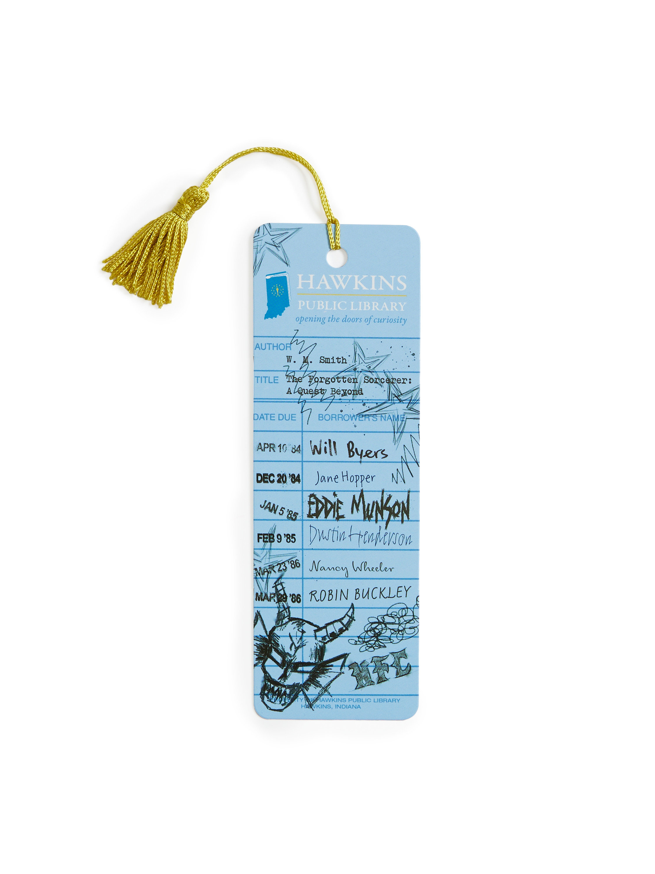 Weekly Pull list - Stranger Things: Hawkins Public Library Bookmark
