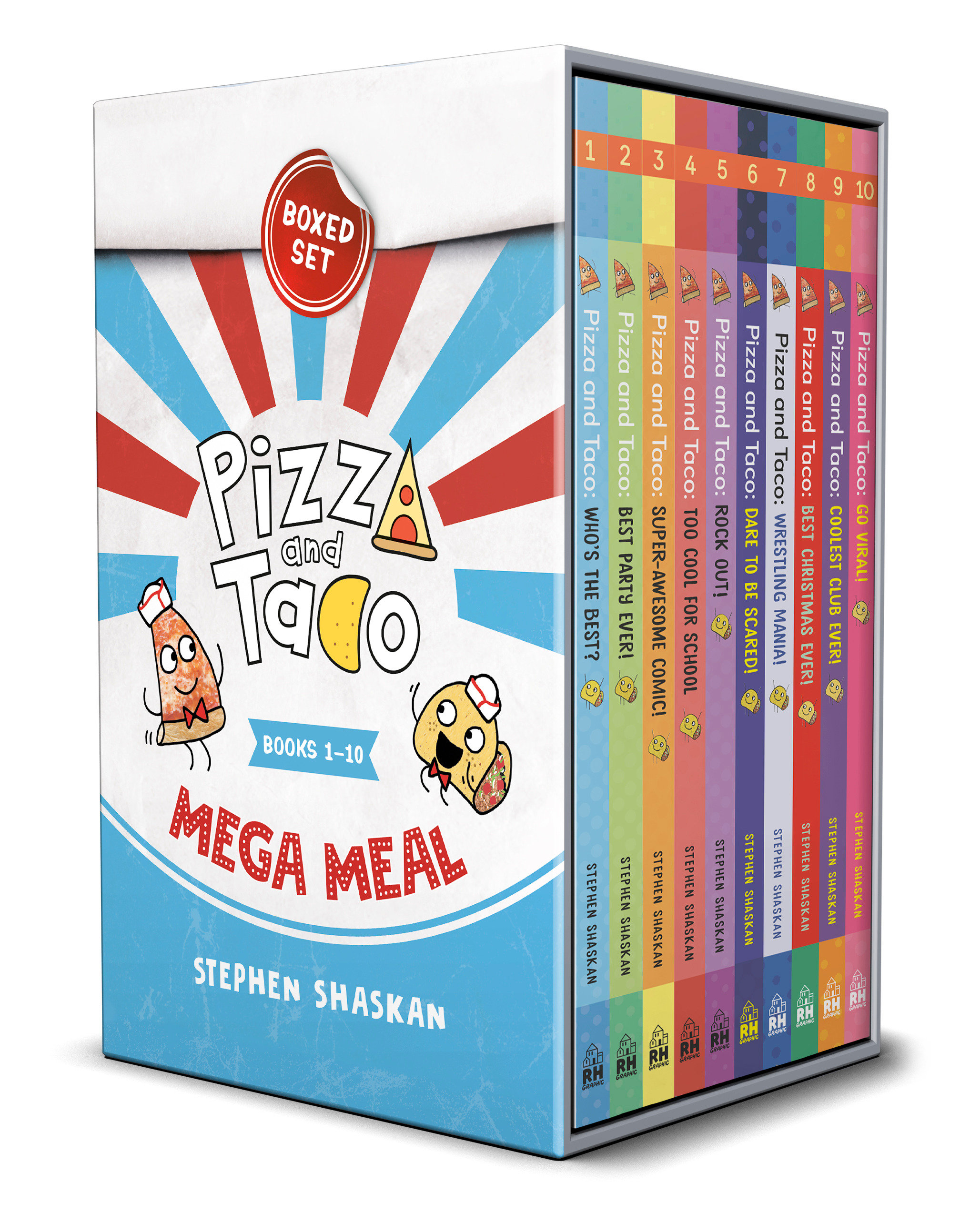 Pizza And Taco Mega Meal Boxed Set (Books 1 10)