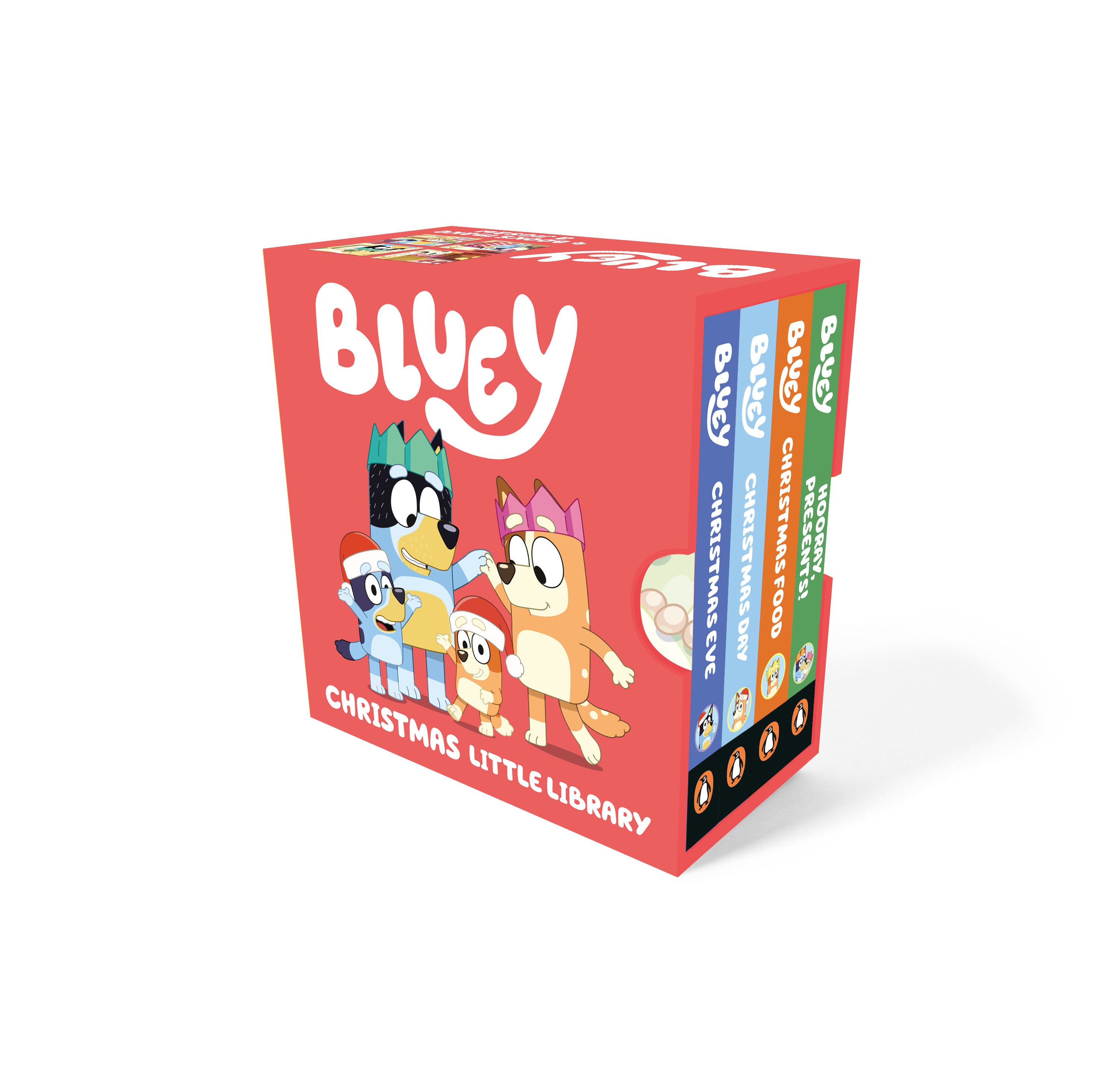 Bluey: Christmas Little Library 4 Book Box Set