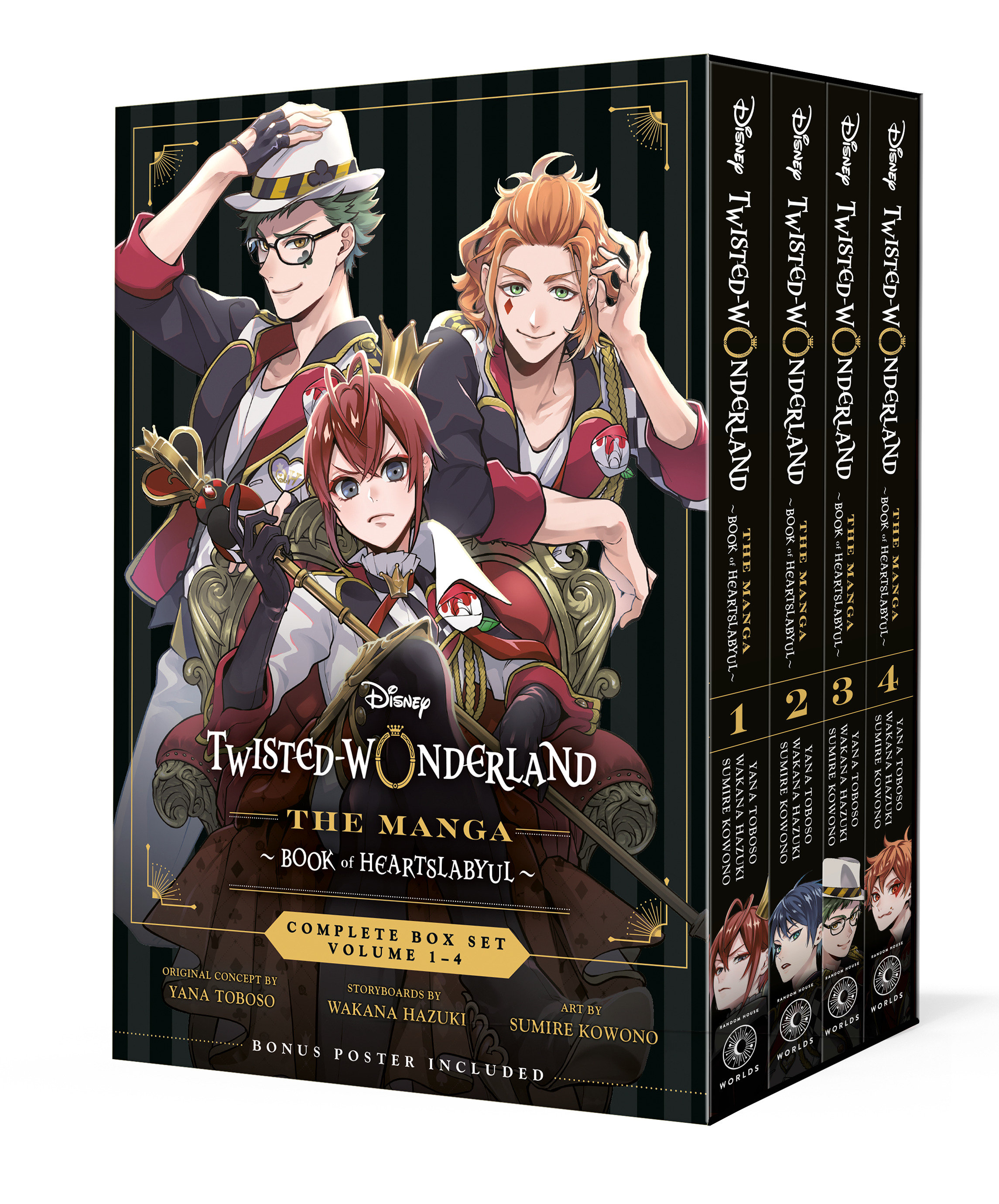 Twisted Wonderland: Book Of Heartslabyul (The Manga), Boxed Set