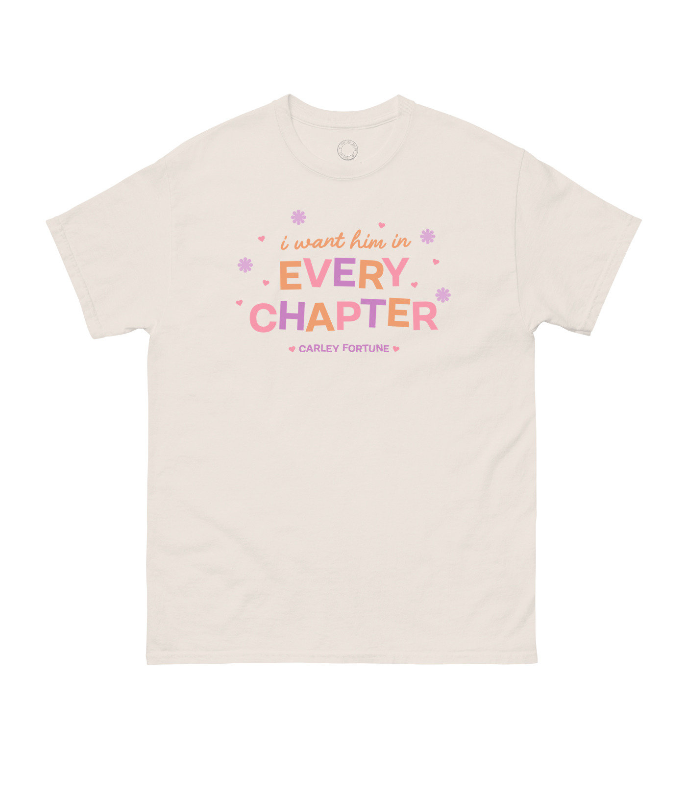 Carley Fortune: Every Chapter Unisex T Shirt Large
