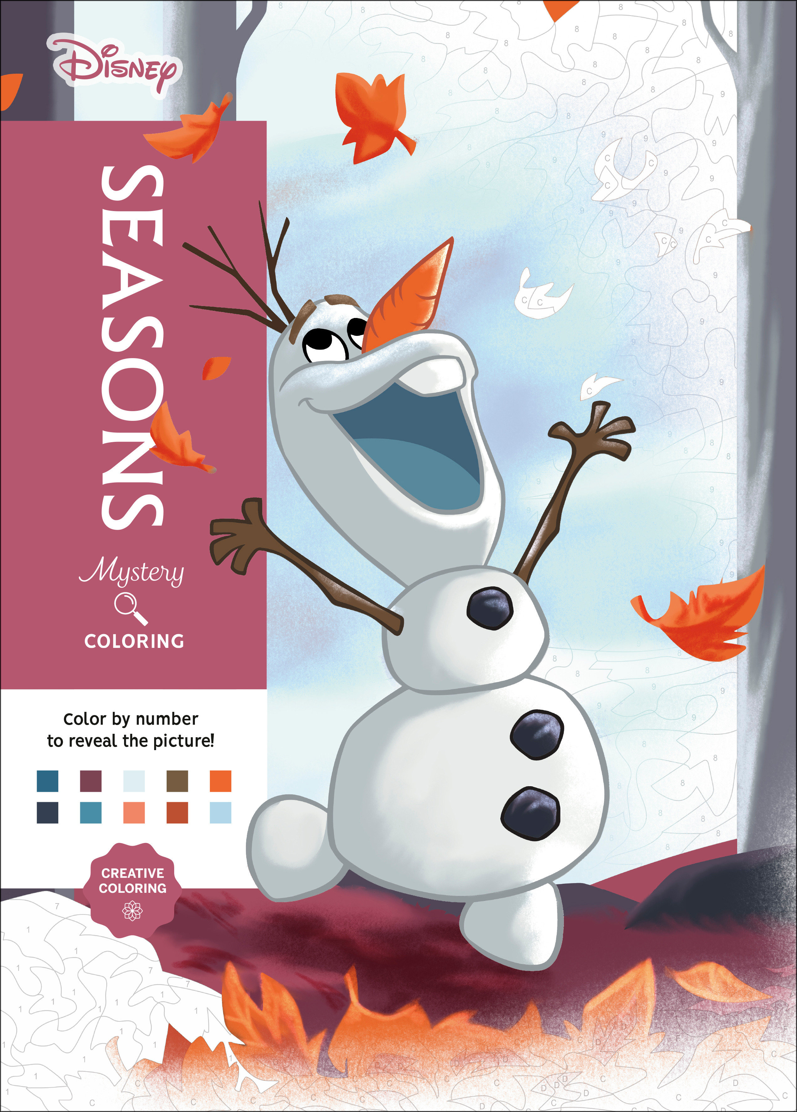 Disney Mystery Coloring: Seasons