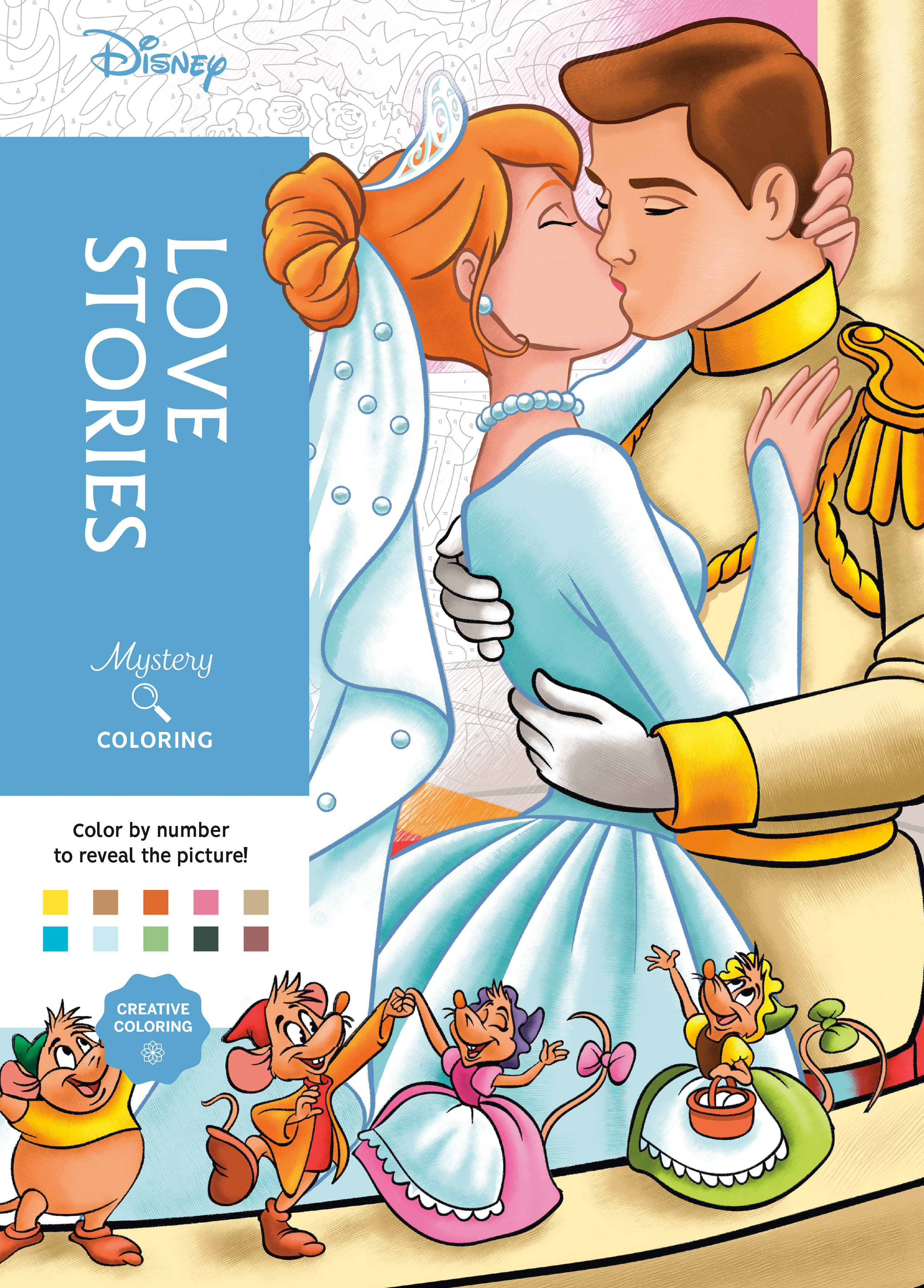 Disney Mystery Coloring: Love Stories