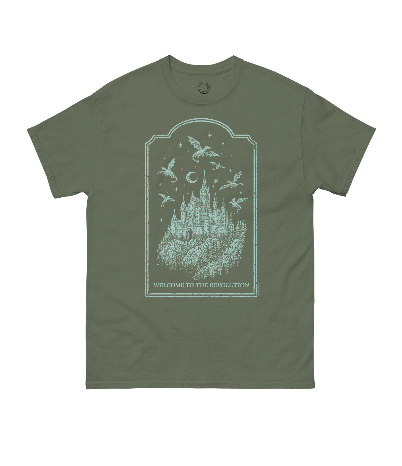 Rebecca Yarros's Fourth Wing: Welcome To The Revolution Unisex T Shirt Xxx Large