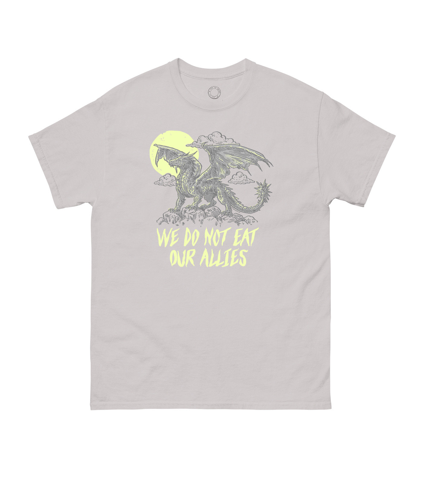 Rebecca Yarros's Fourth Wing: We Do Not Eat Our Allies Unisex T Shirt Small
