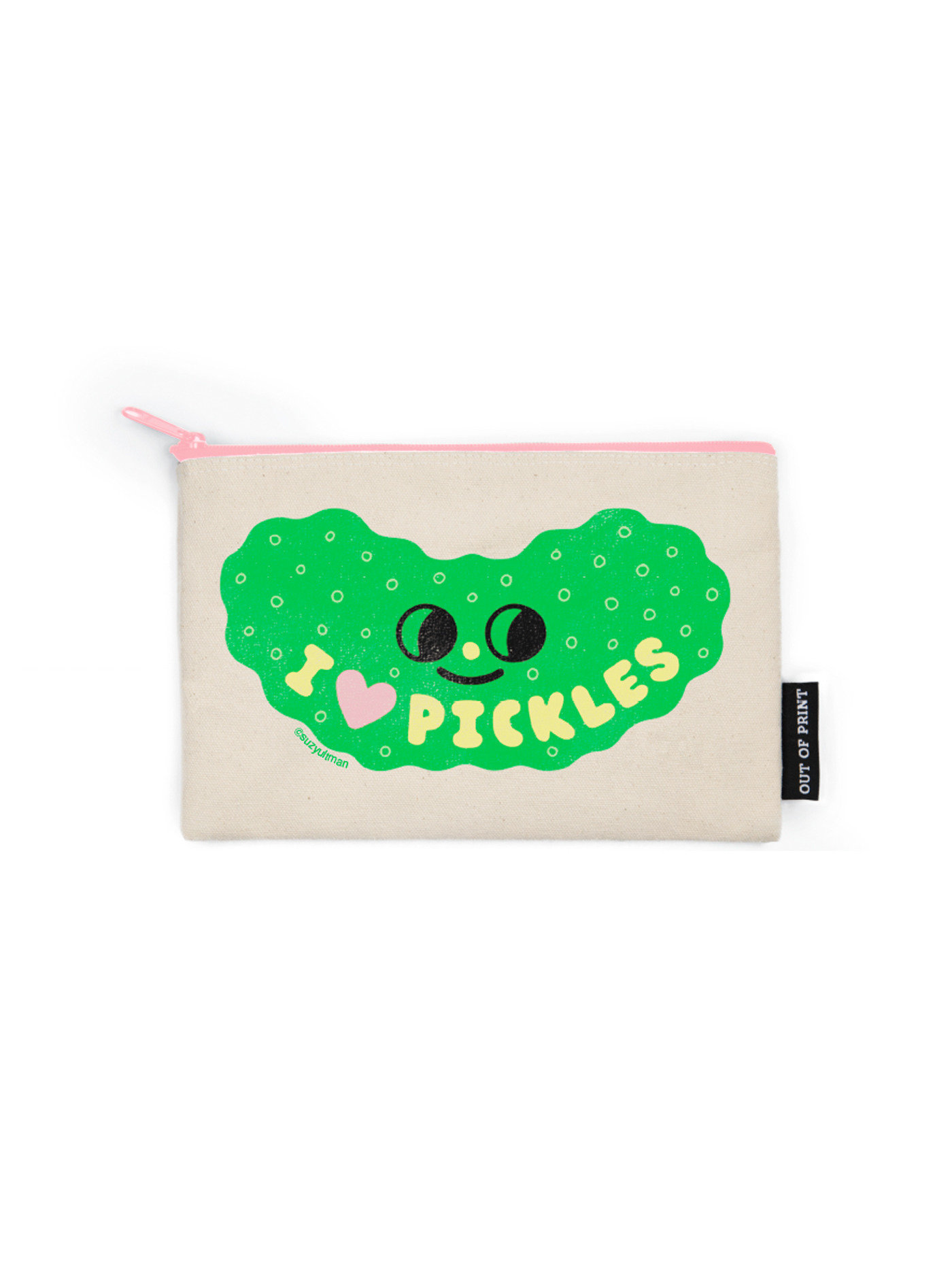 Suzy Ultman: I Heart Pickles Pouch