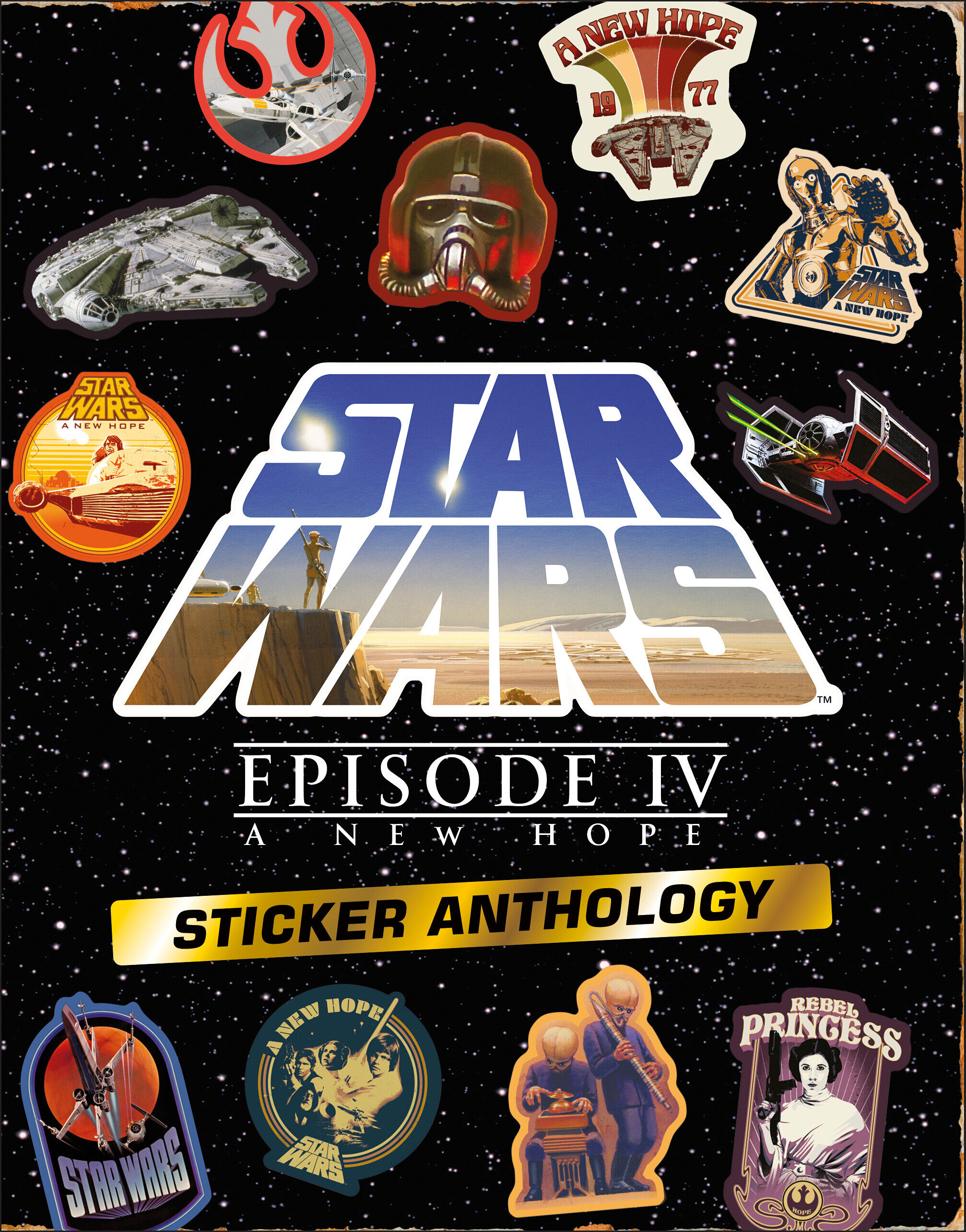 Star Wars Episode IV A New Hope Sticker Anthology