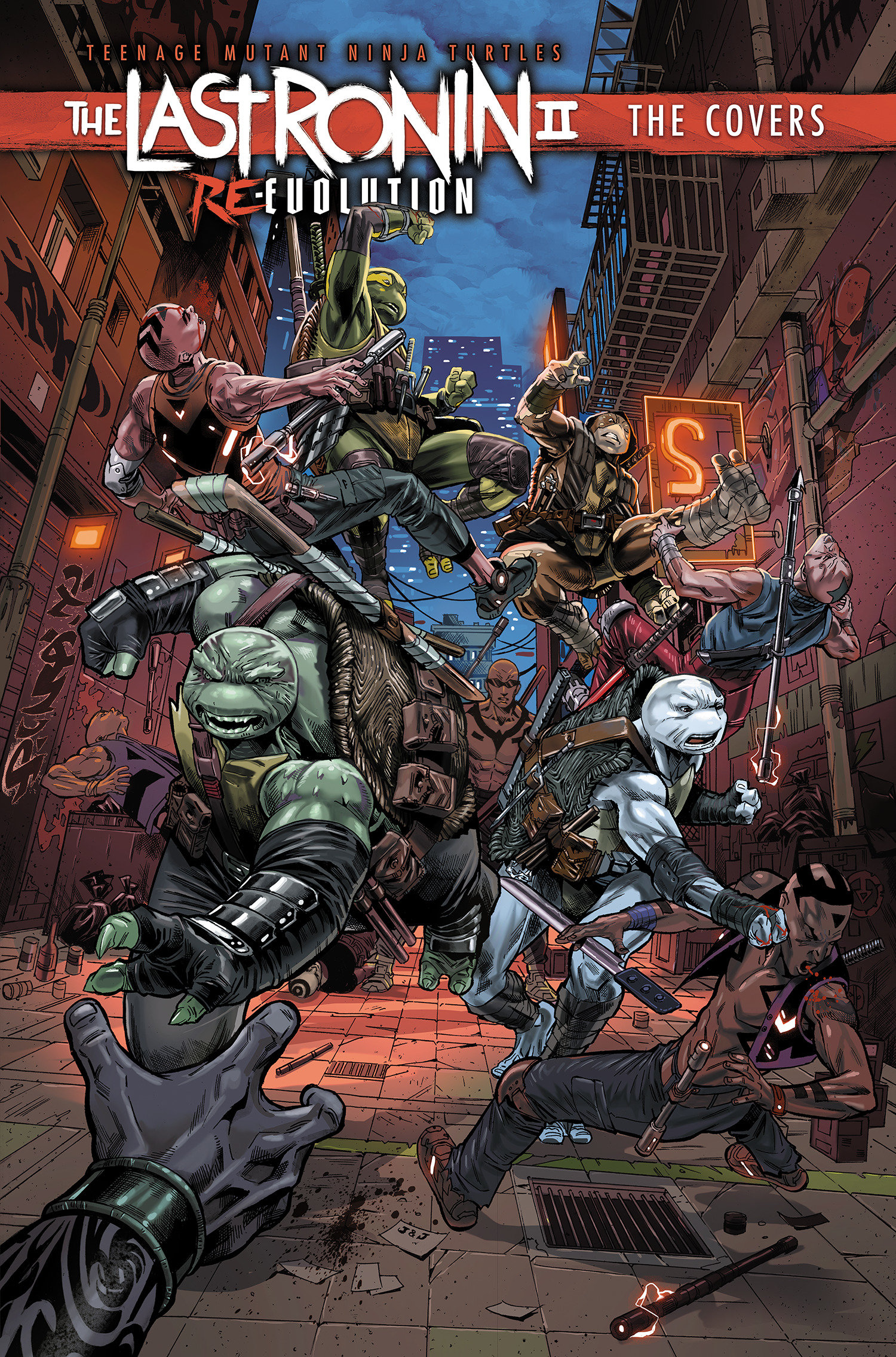 Teenage Mutant Ninja Turtles: The Last Ronin II: Re-Evolution--The Covers