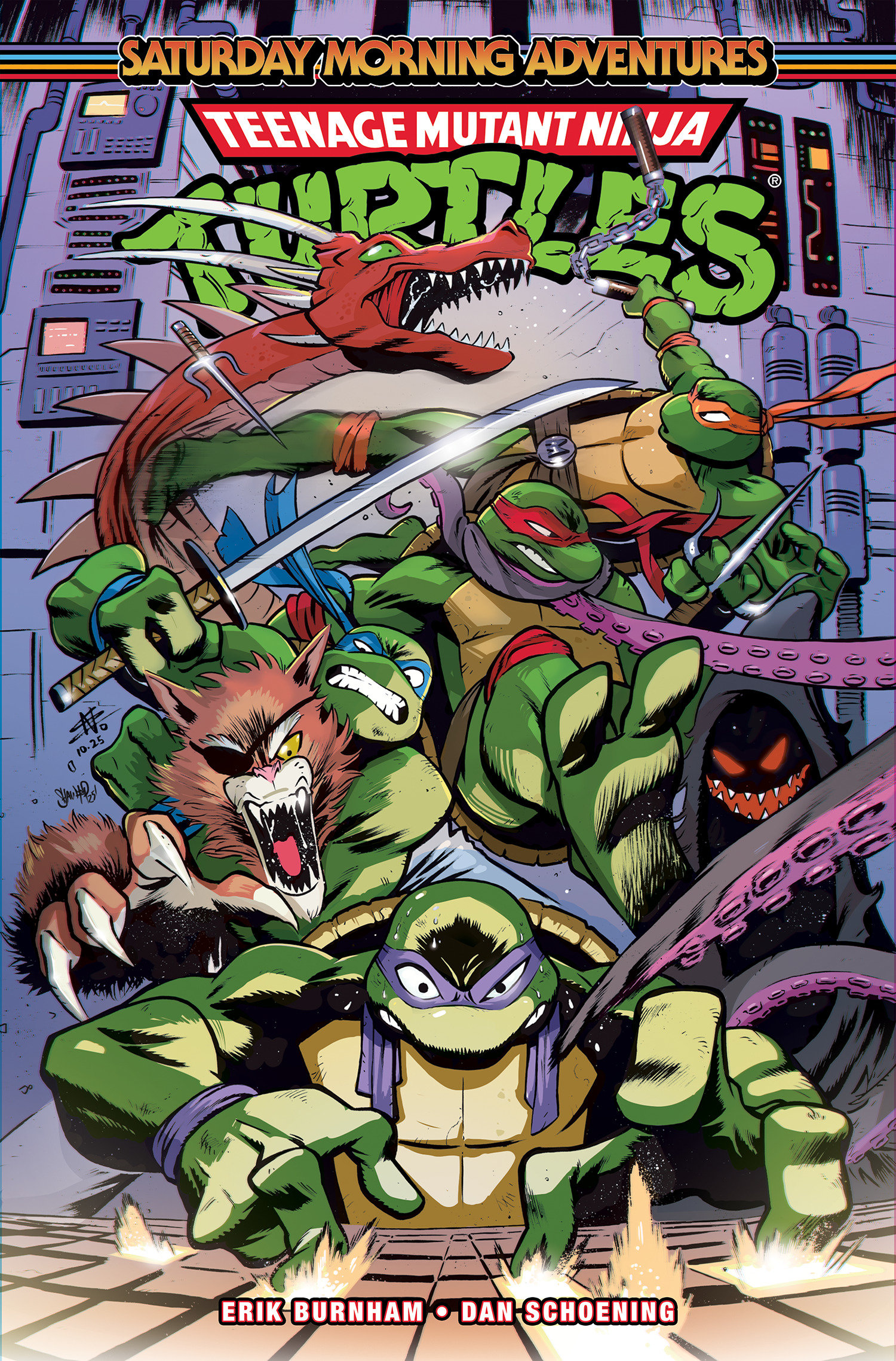 Teenage Mutant Ninja Turtles: Saturday Morning Adventures, Volume. 9