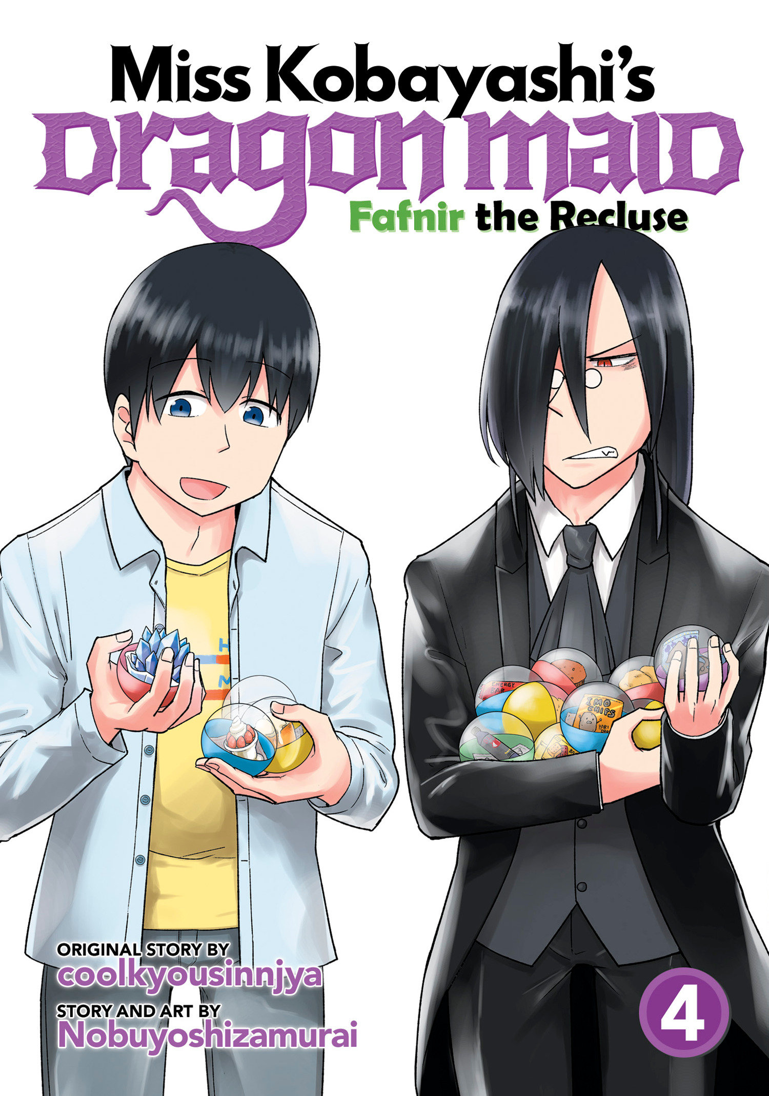Miss Kobayashis Dragon Maid Fafnir Recluse Graphic Novel Volume 04 