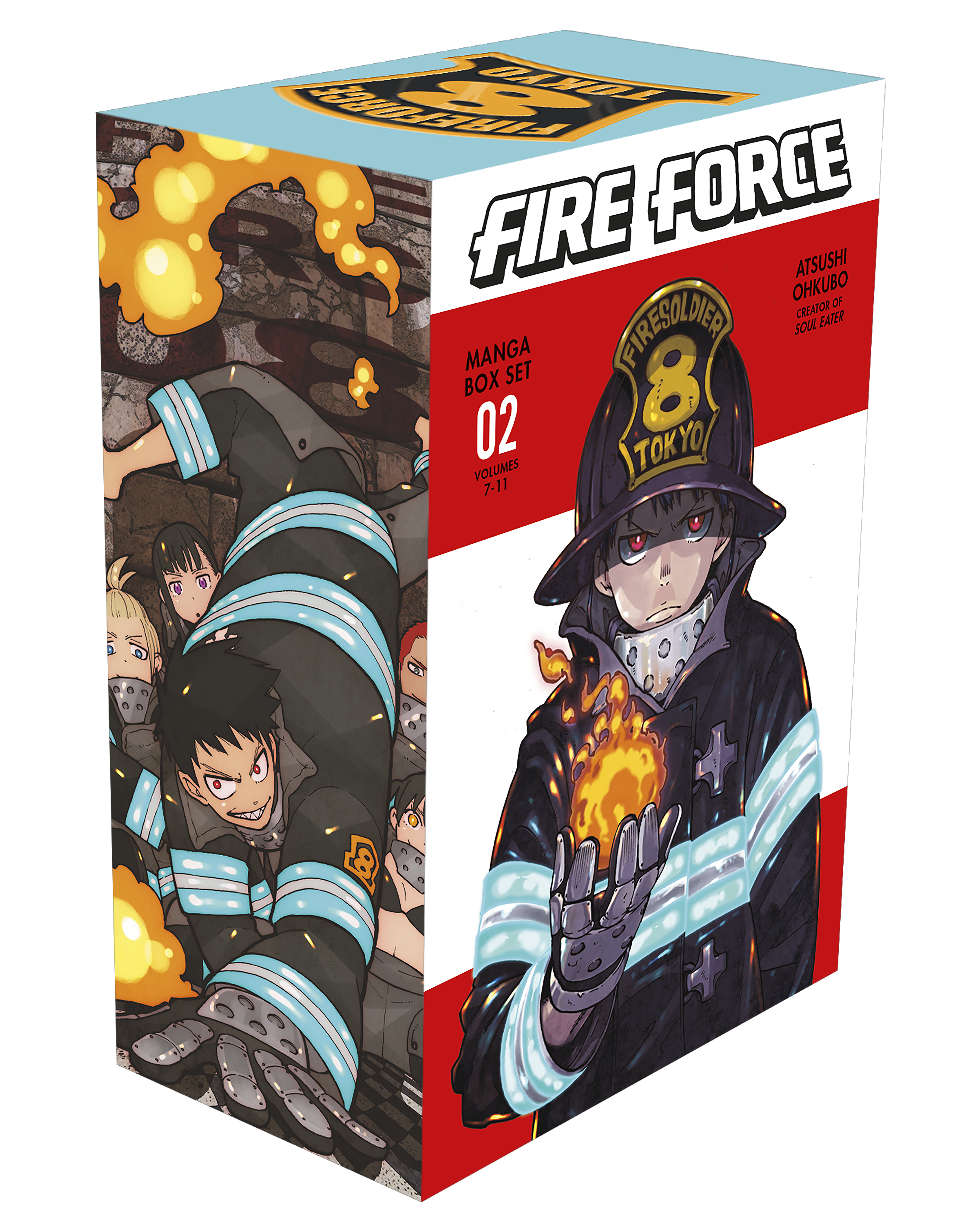 Fire Force Manga Box Set 2 (Volume.7 11)