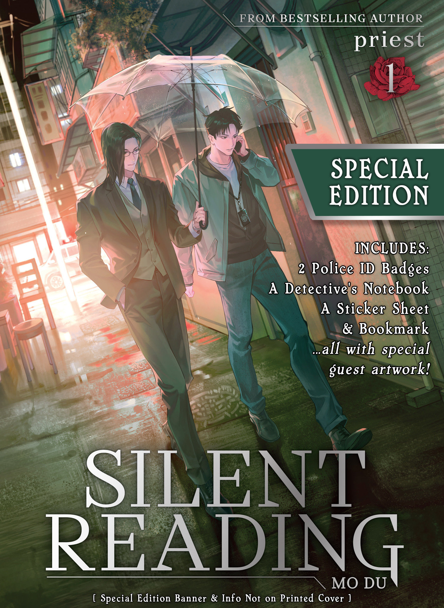 Weekly Pull list - Silent Reading: Mo Du (Novel) Vol. 1 (Special Edition)