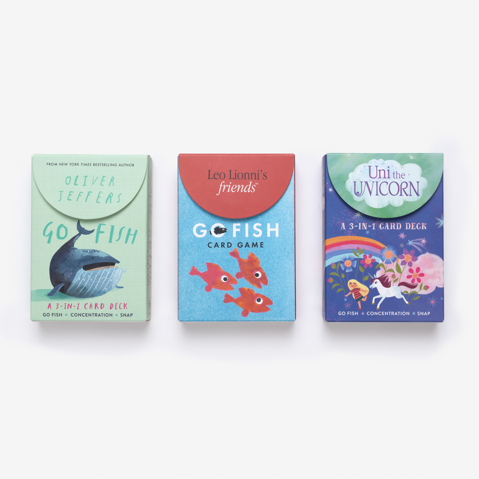 Go Fish: A 3-in-1 Card Deck  Penguin Random House Retail